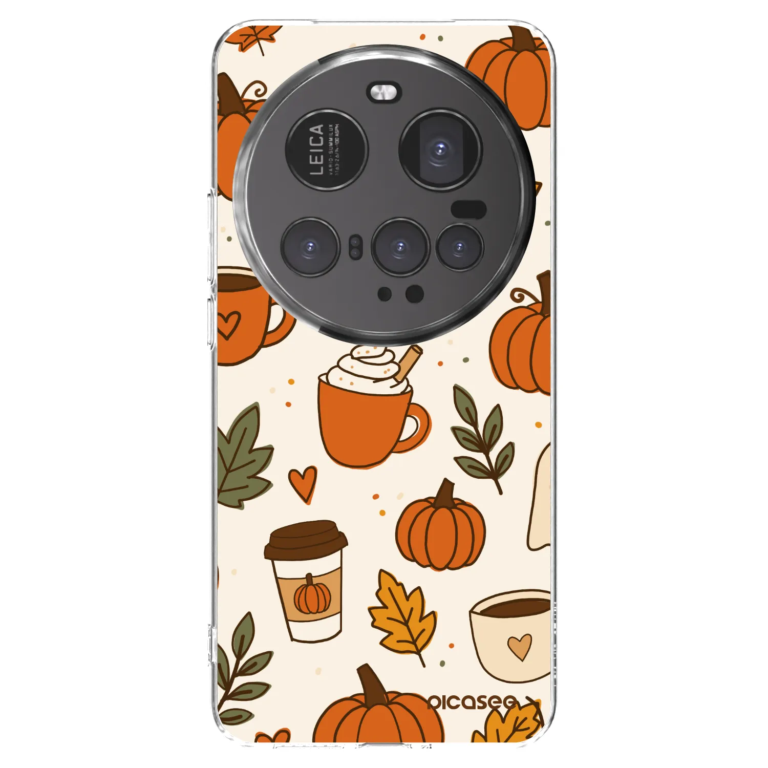 Picasee silikónový prehľadný obal pre Xiaomi 15 Ultra - Fall vibes
