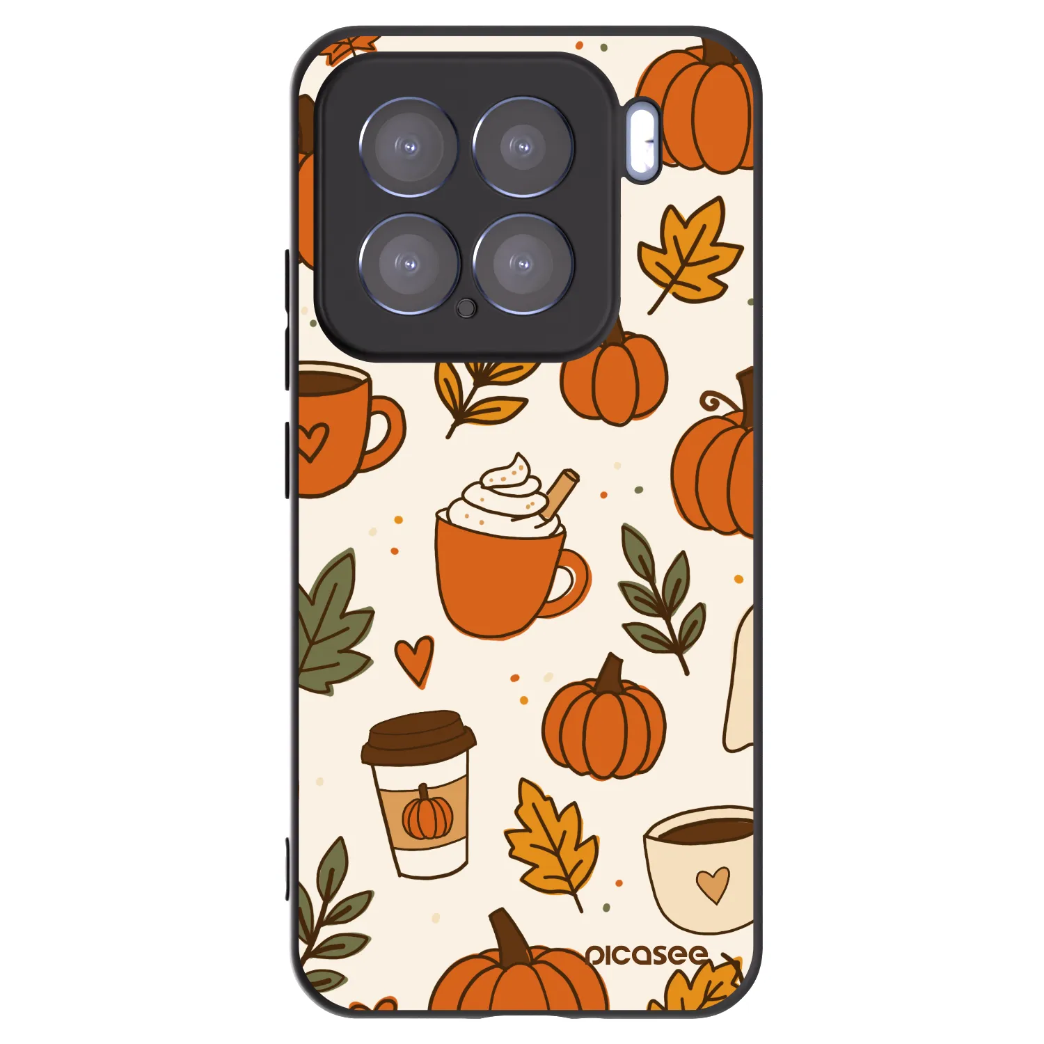 Picasee silikónový čierny obal pre Xiaomi 15 - Fall vibes