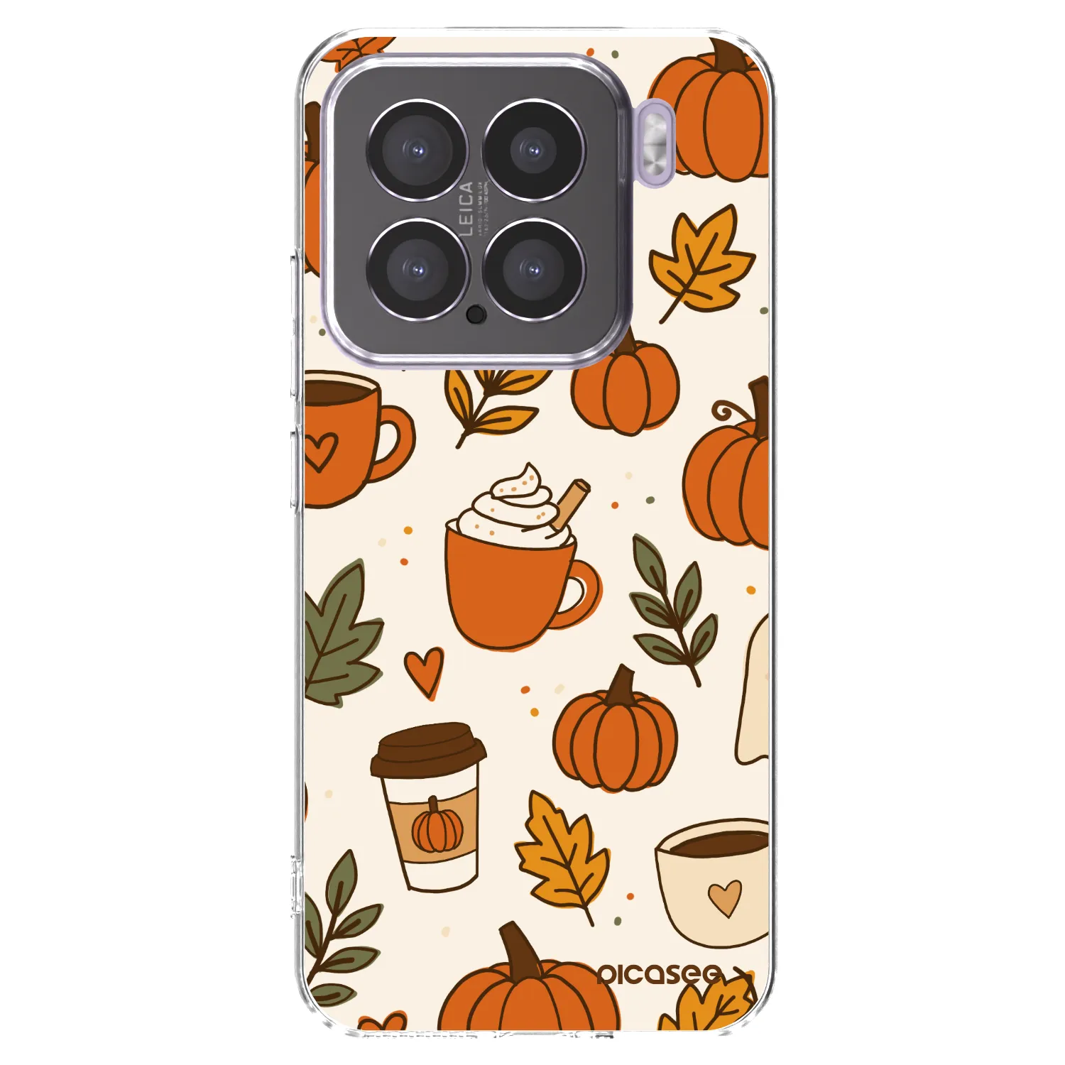 Picasee silikónový prehľadný obal pre Xiaomi 15 - Fall vibes