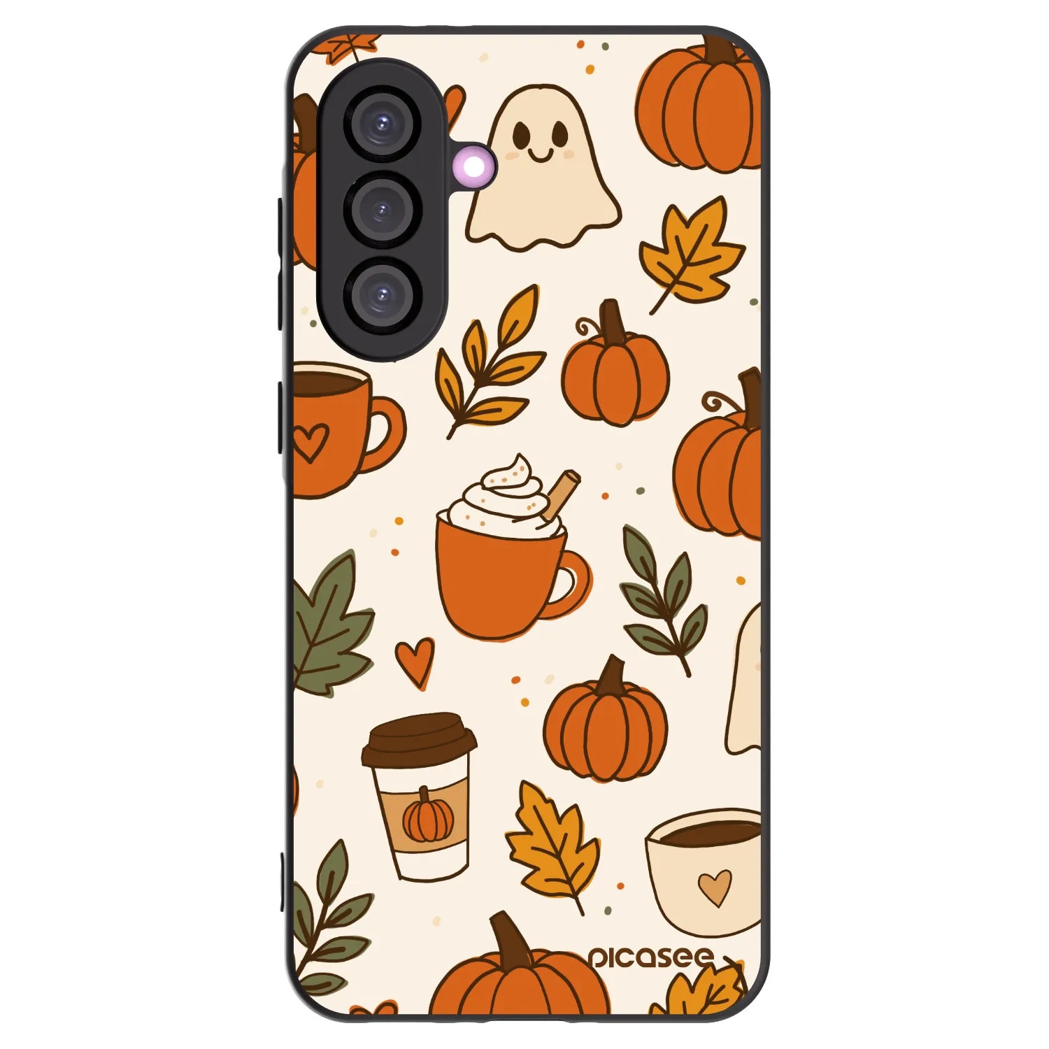Picasee silikónový čierny obal pre Samsung Galaxy A36 5G - Fall vibes