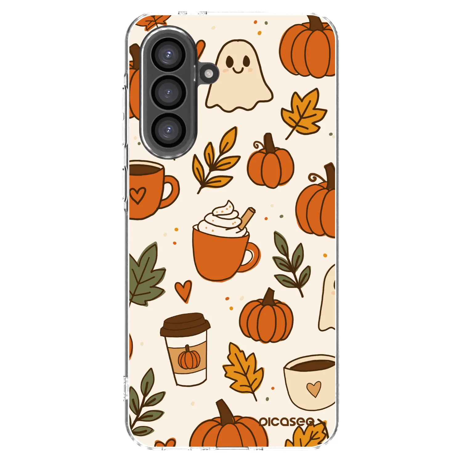 Picasee silikónový prehľadný obal pre Samsung Galaxy A36 5G - Fall vibes