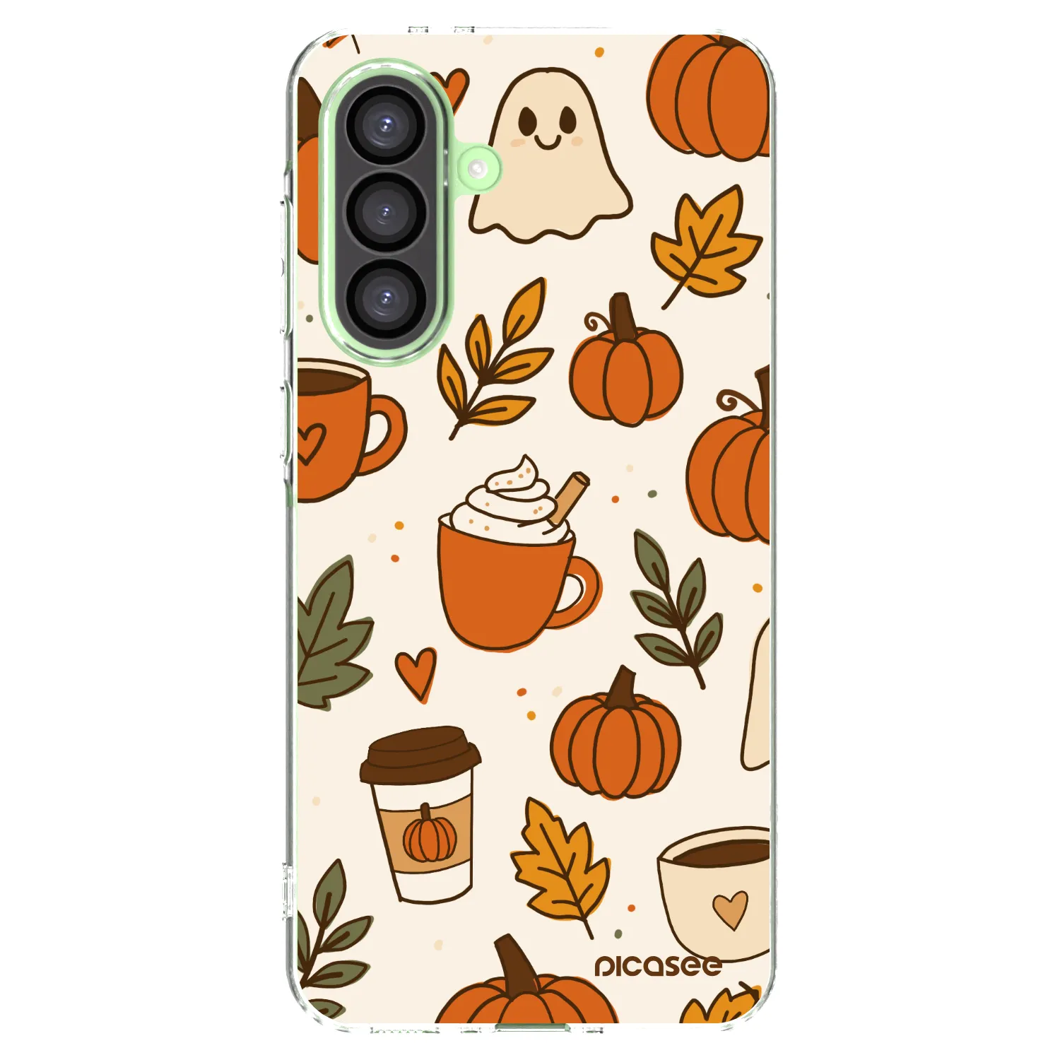 Picasee silikónový prehľadný obal pre Samsung Galaxy A26 5G A266B - Fall vibes