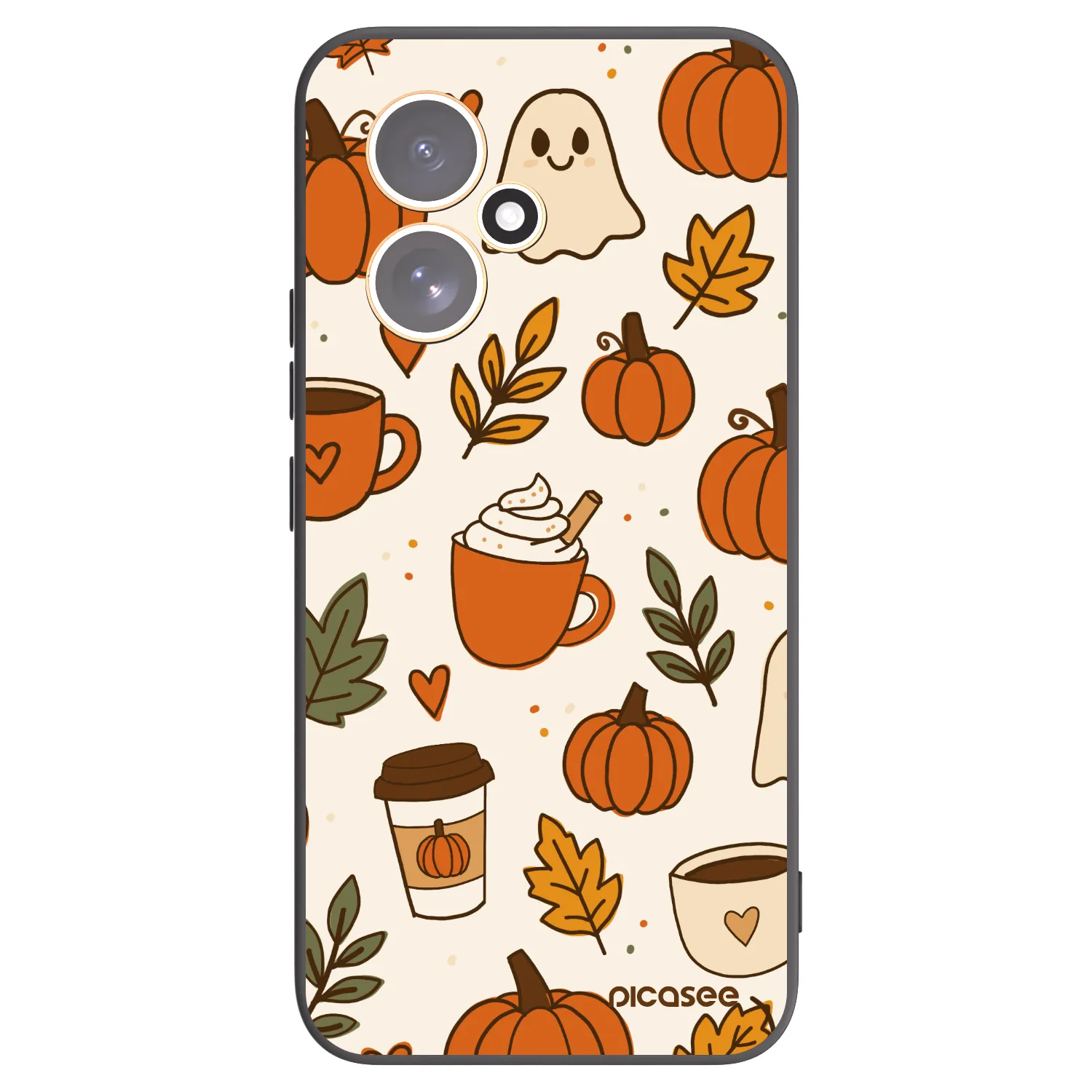 Picasee silikónový čierny obal pre Honor 400 5G - Fall vibes
