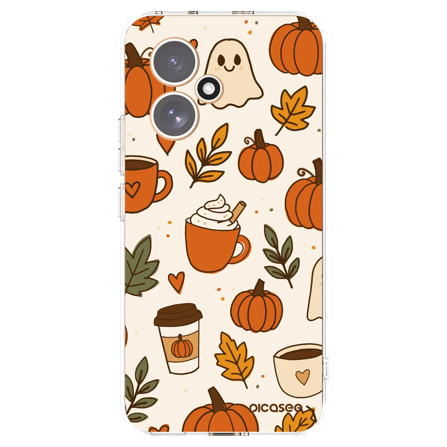 Picasee silikónový prehľadný obal pre Honor 400 5G - Fall vibes