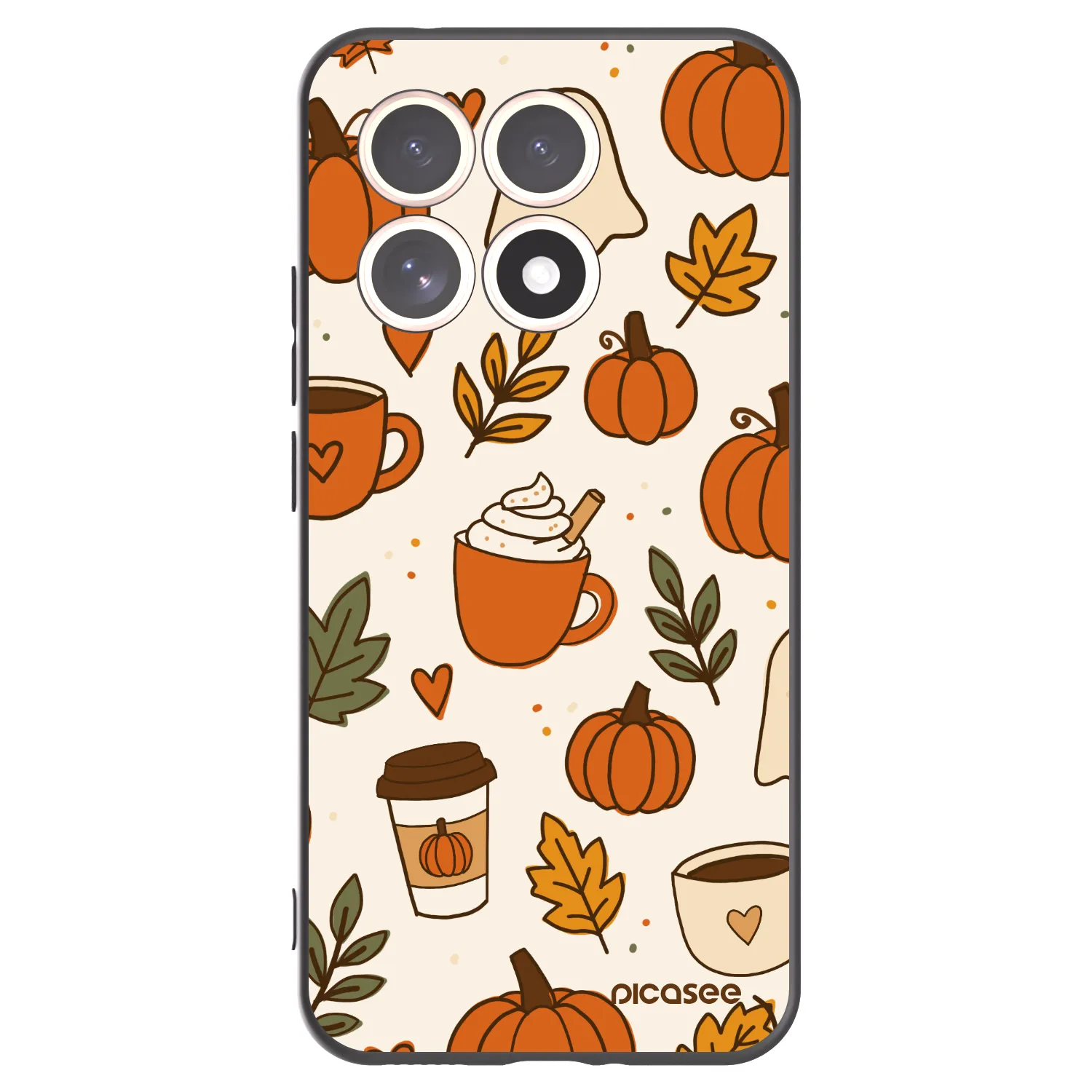 Picasee silikónový čierny obal pre Xiaomi 15T - Fall vibes