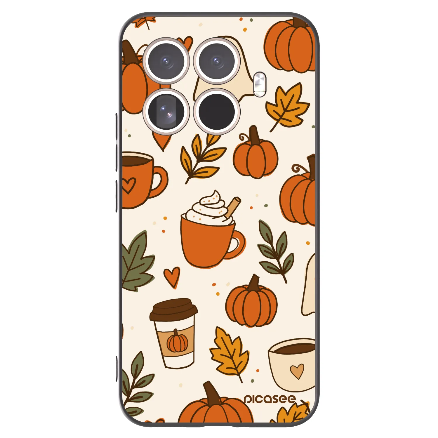 Picasee silikónový čierny obal pre Xiaomi 15T Pro - Fall vibes