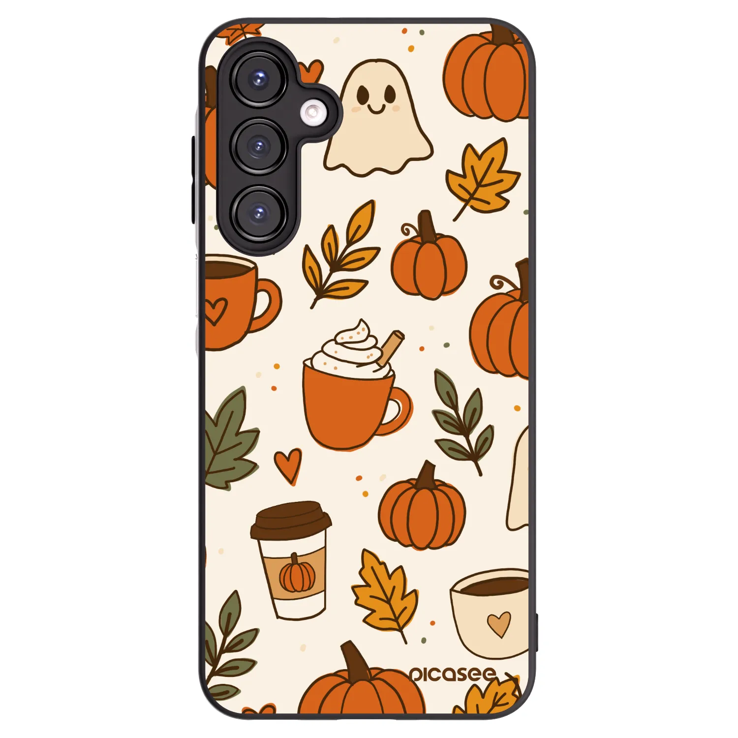 Picasee silikónový čierny obal pre Samsung Galaxy A16 4G - Fall vibes