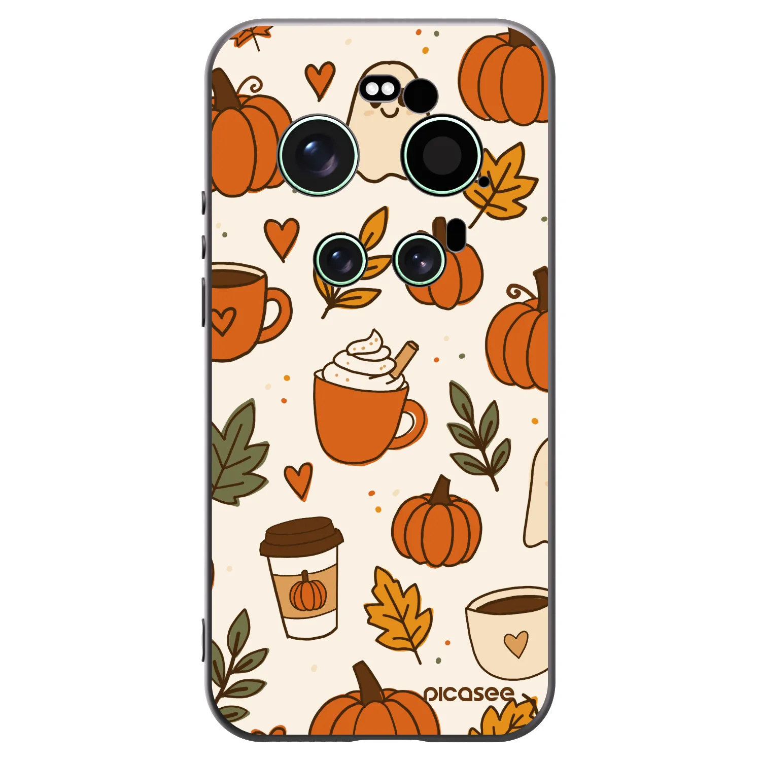 Picasee silikónový čierny obal pre Xiaomi 17 Ultra - Fall vibes
