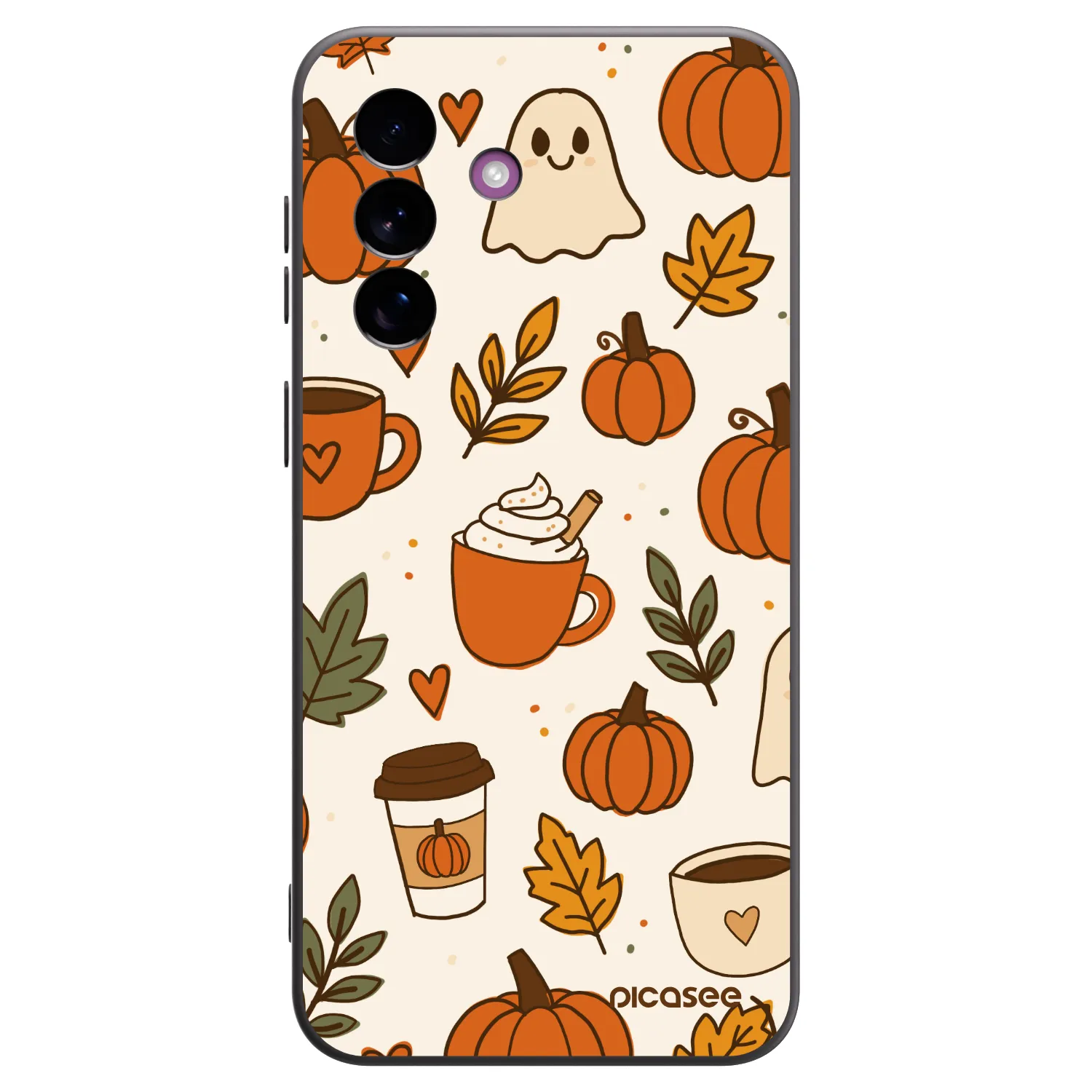 Picasee silikónový čierny obal pre Samsung Galaxy A37 - Fall vibes