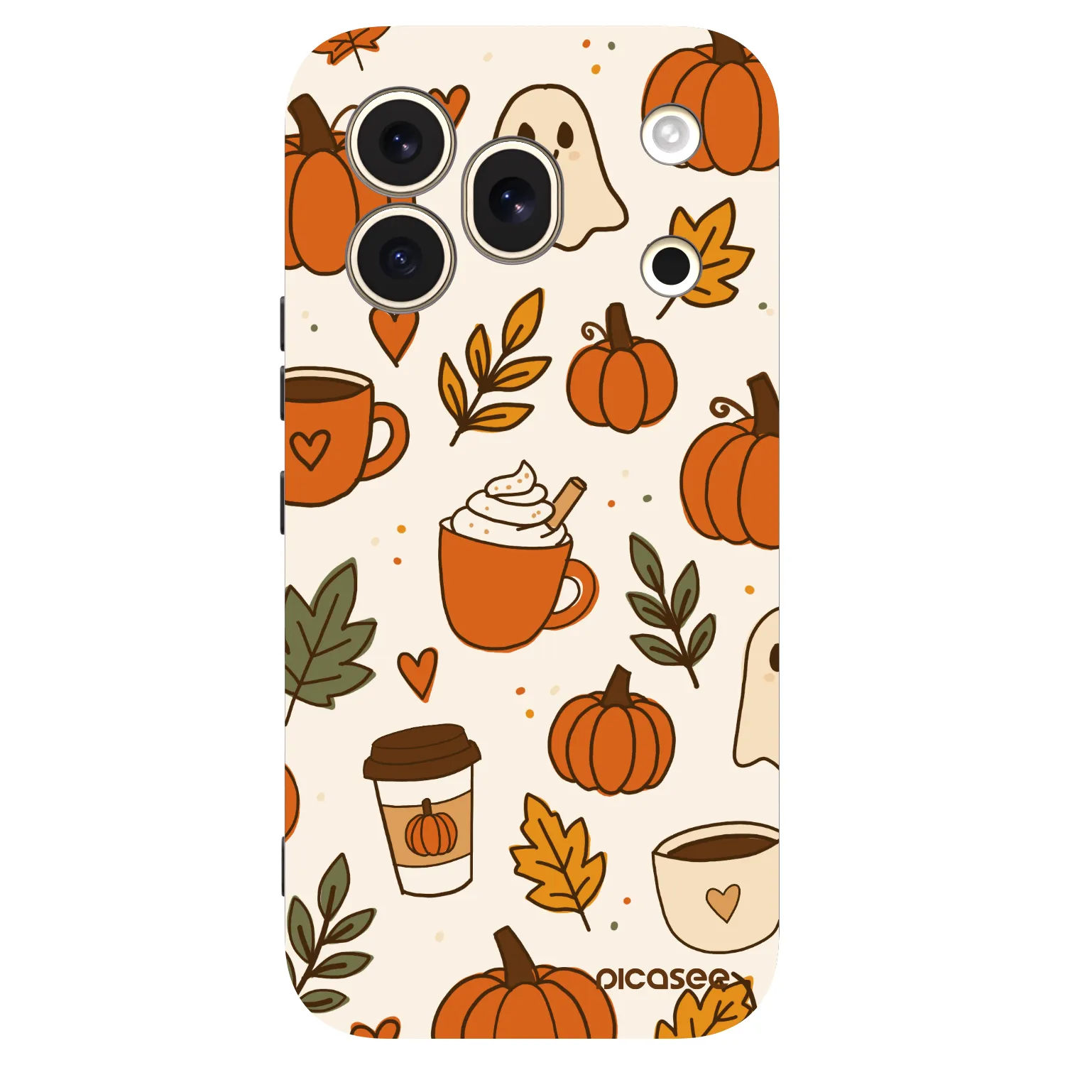 Picasee silikónový čierny obal pre Honor 600 Pro - Fall vibes