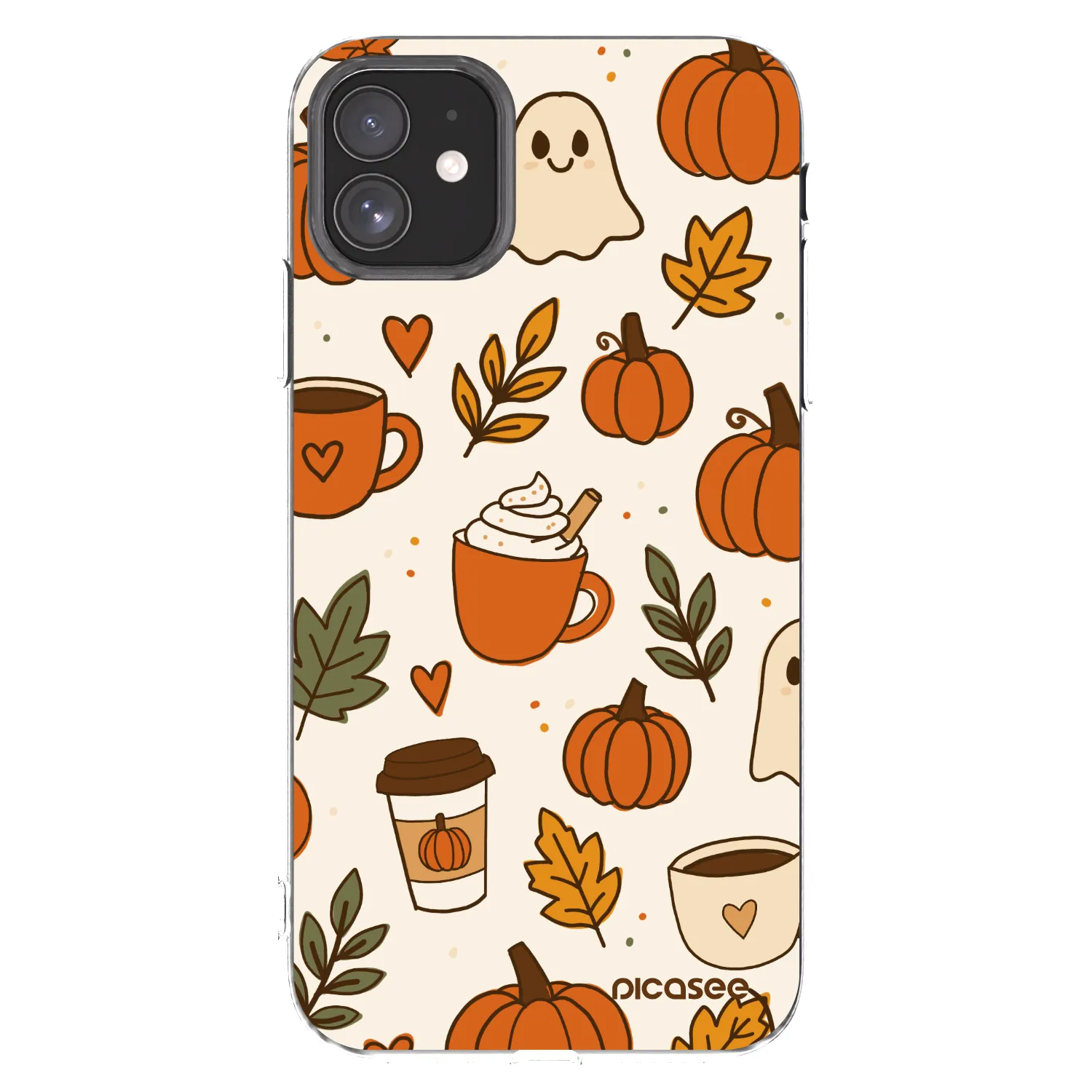 Picasee silikónový prehľadný obal pre Apple iPhone 11 - Fall vibes
