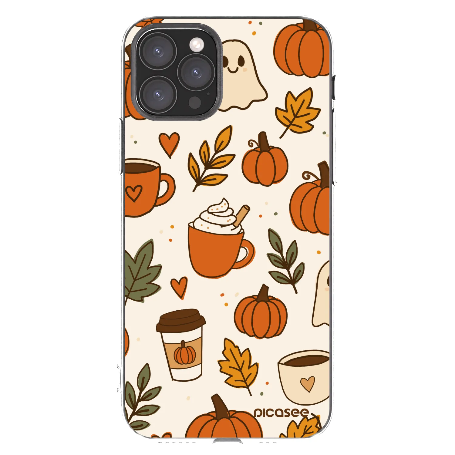 Picasee silikónový prehľadný obal pre Apple iPhone 11 Pro - Fall vibes