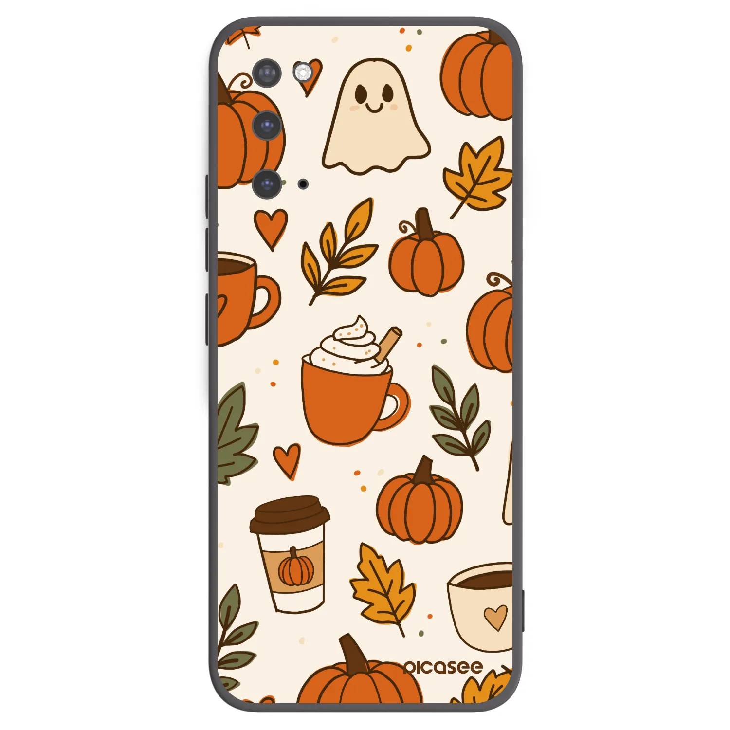 Picasee silikónový čierny obal pre Samsung Galaxy S20 G980F - Fall vibes