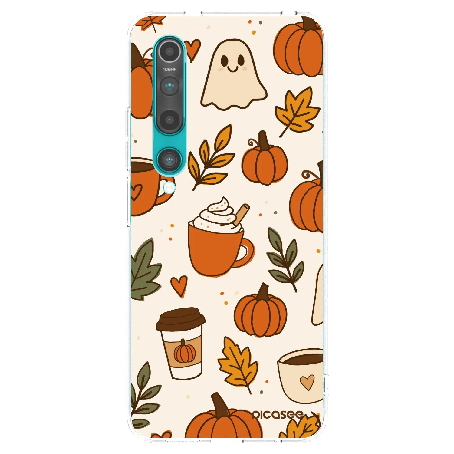 Picasee silikónový prehľadný obal pre Xiaomi Mi 10 - Fall vibes