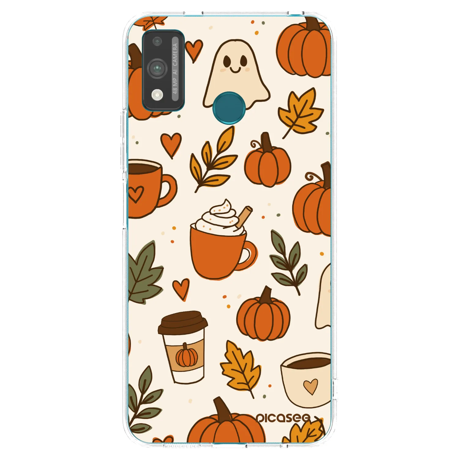 Picasee silikónový prehľadný obal pre Honor 9X Lite - Fall vibes