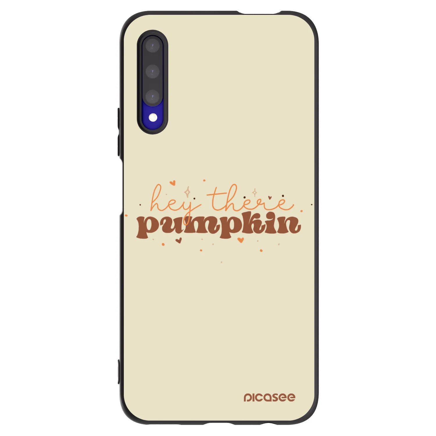 Picasee silikónový čierny obal pre Honor 9X Pro - Hey there pumpkin