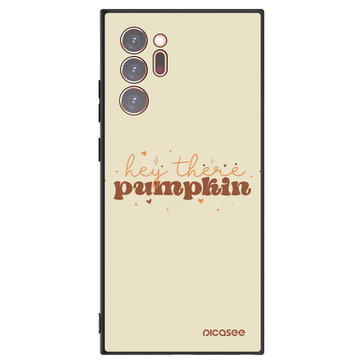 Picasee silikónový čierny obal pre Samsung Galaxy Note 20 Ultra - Hey there pumpkin
