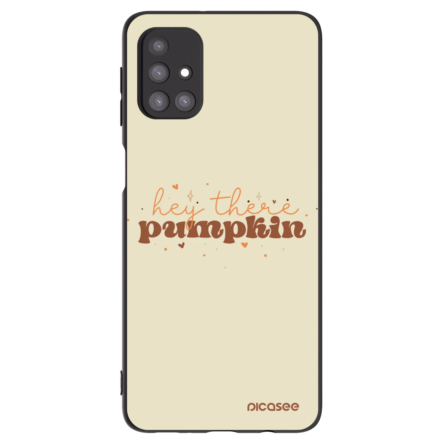 Picasee silikónový čierny obal pre Samsung Galaxy M31s - Hey there pumpkin