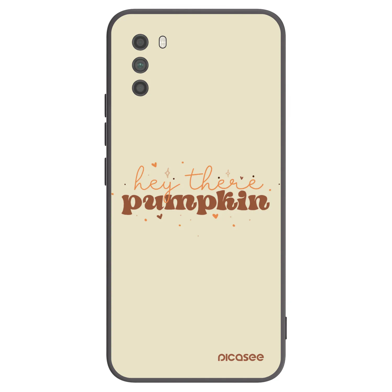 Picasee silikónový čierny obal pre Xiaomi Poco M3 - Hey there pumpkin