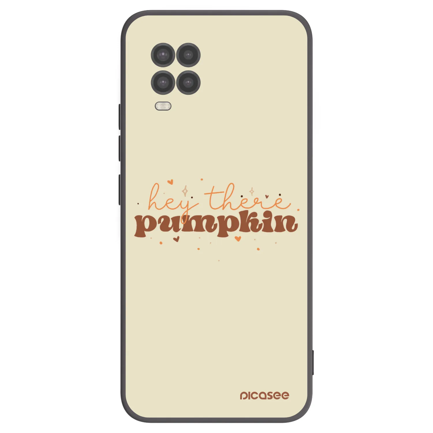Picasee silikónový čierny obal pre Xiaomi Mi 10 Lite - Hey there pumpkin