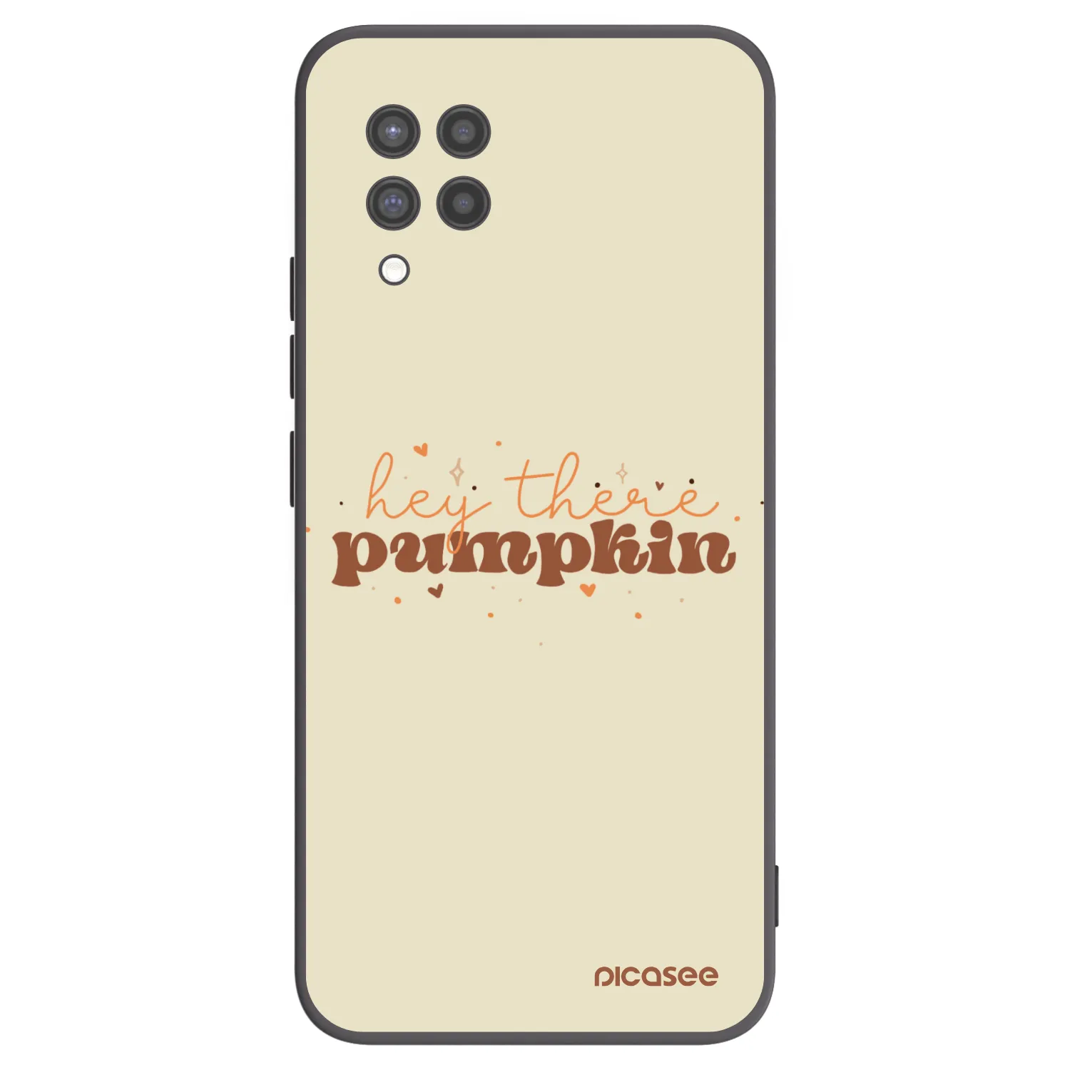 Picasee silikónový čierny obal pre Samsung Galaxy A42 A426B - Hey there pumpkin