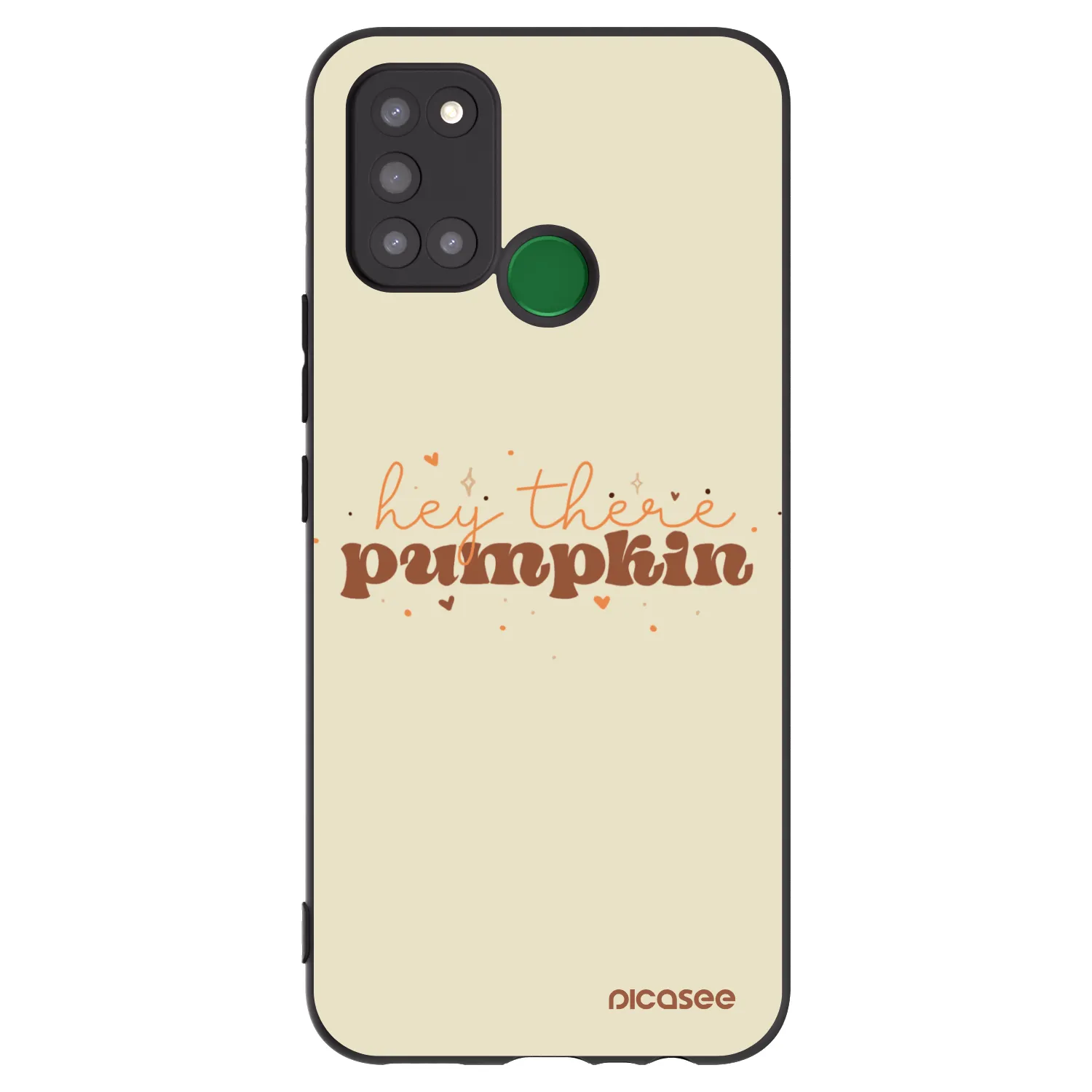 Picasee silikónový čierny obal pre Realme 7i - Hey there pumpkin
