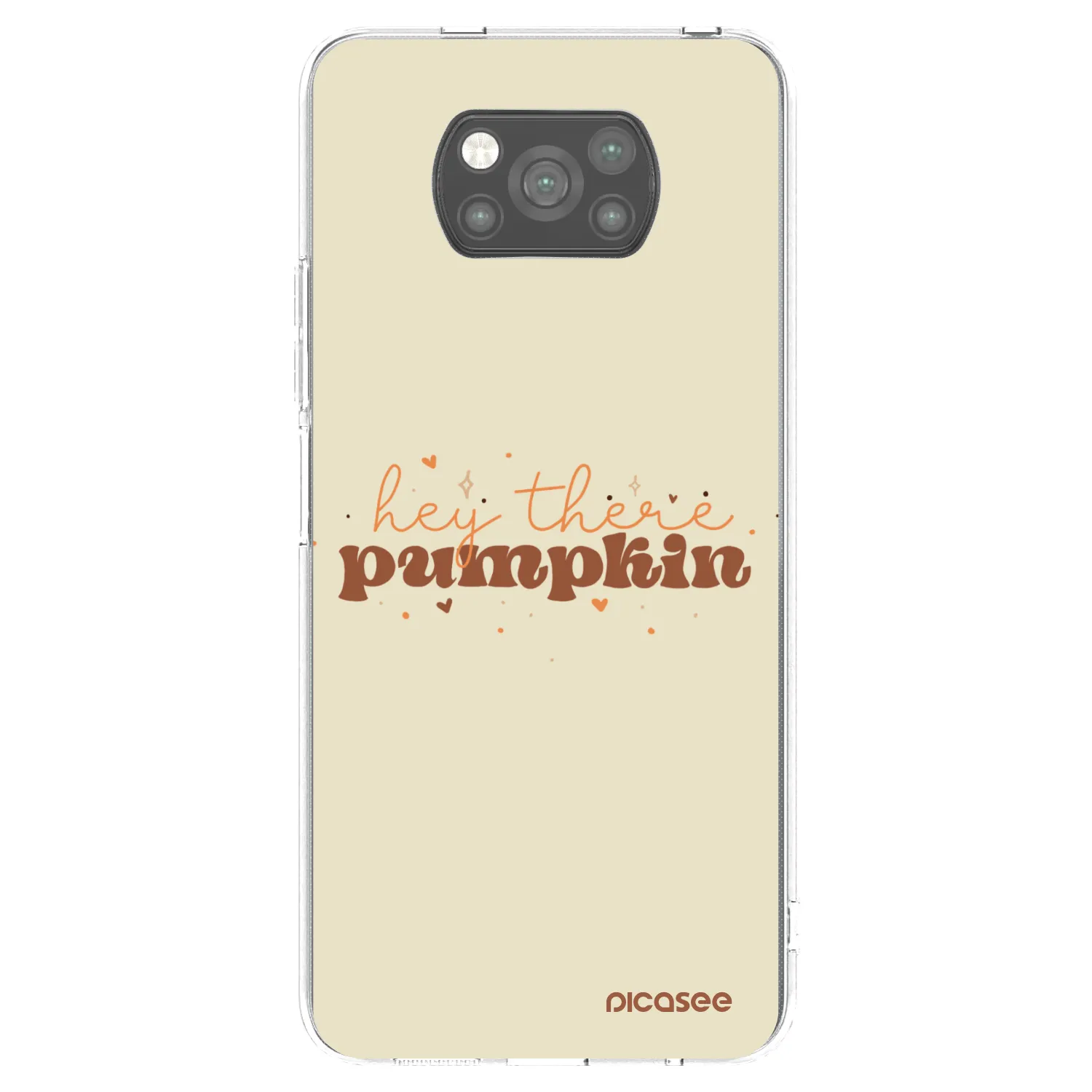 Picasee silikónový čierny obal pre Xiaomi Poco X3 Pro - Hey there pumpkin