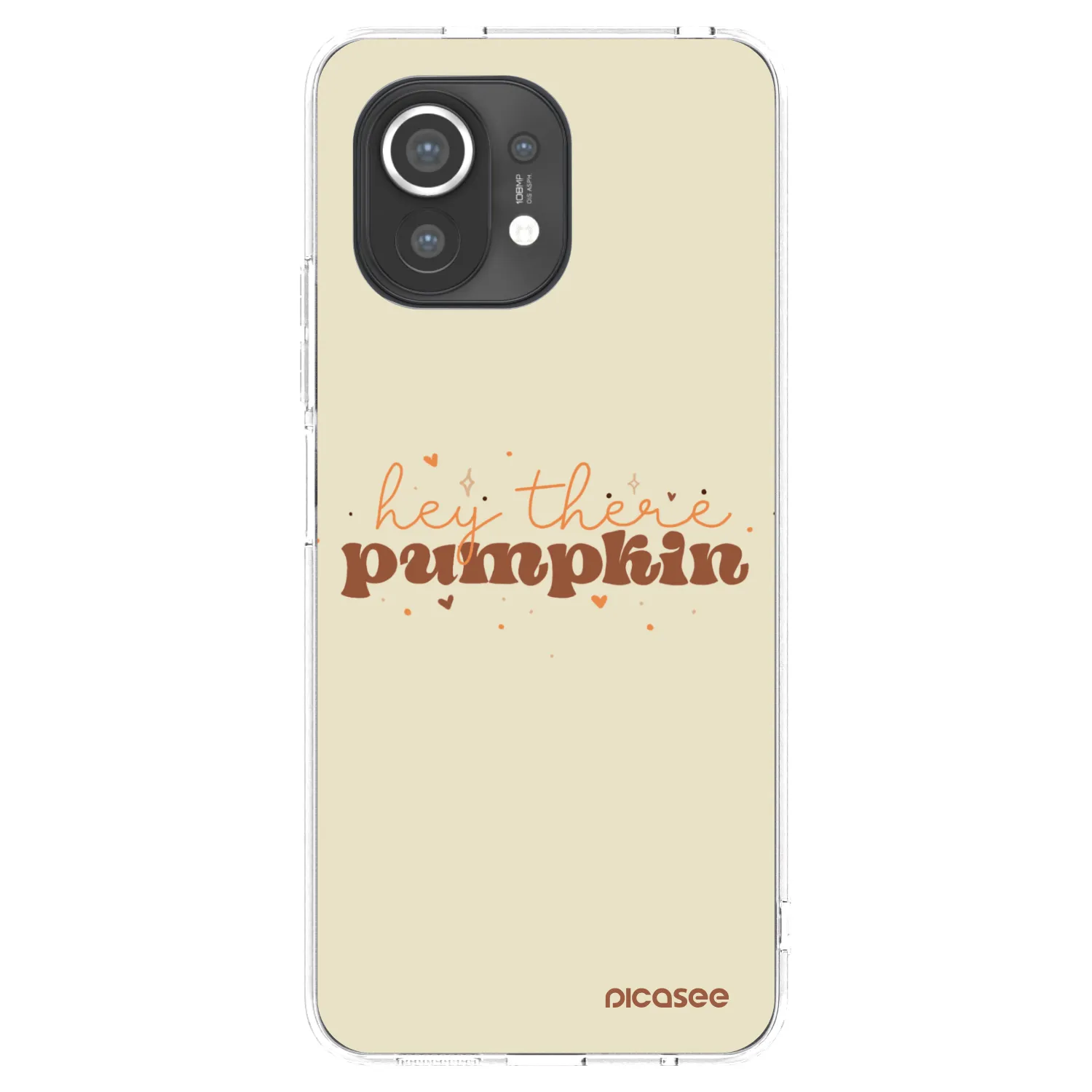 Picasee silikónový prehľadný obal pre Xiaomi Mi 11 - Hey there pumpkin