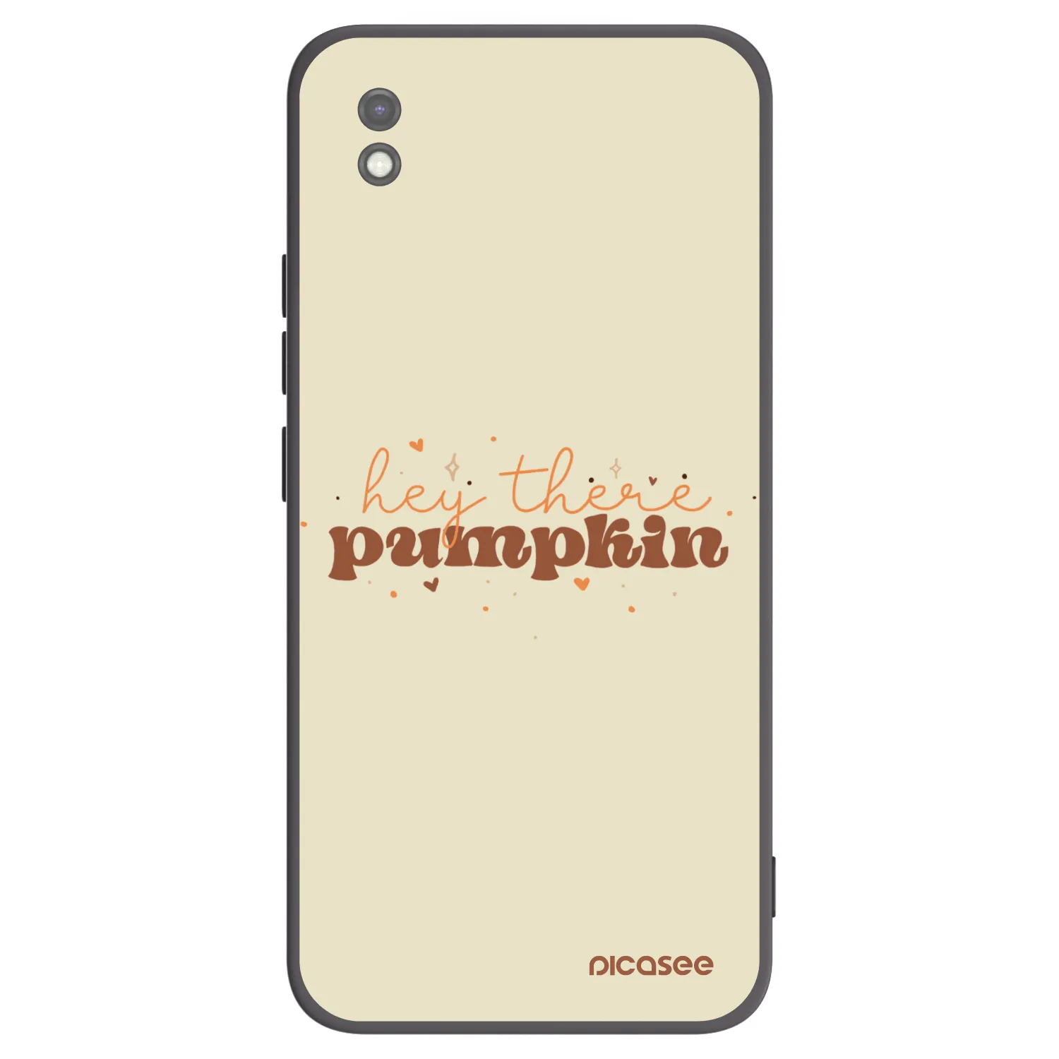 Picasee silikónový čierny obal pre Xiaomi Redmi 9AT - Hey there pumpkin