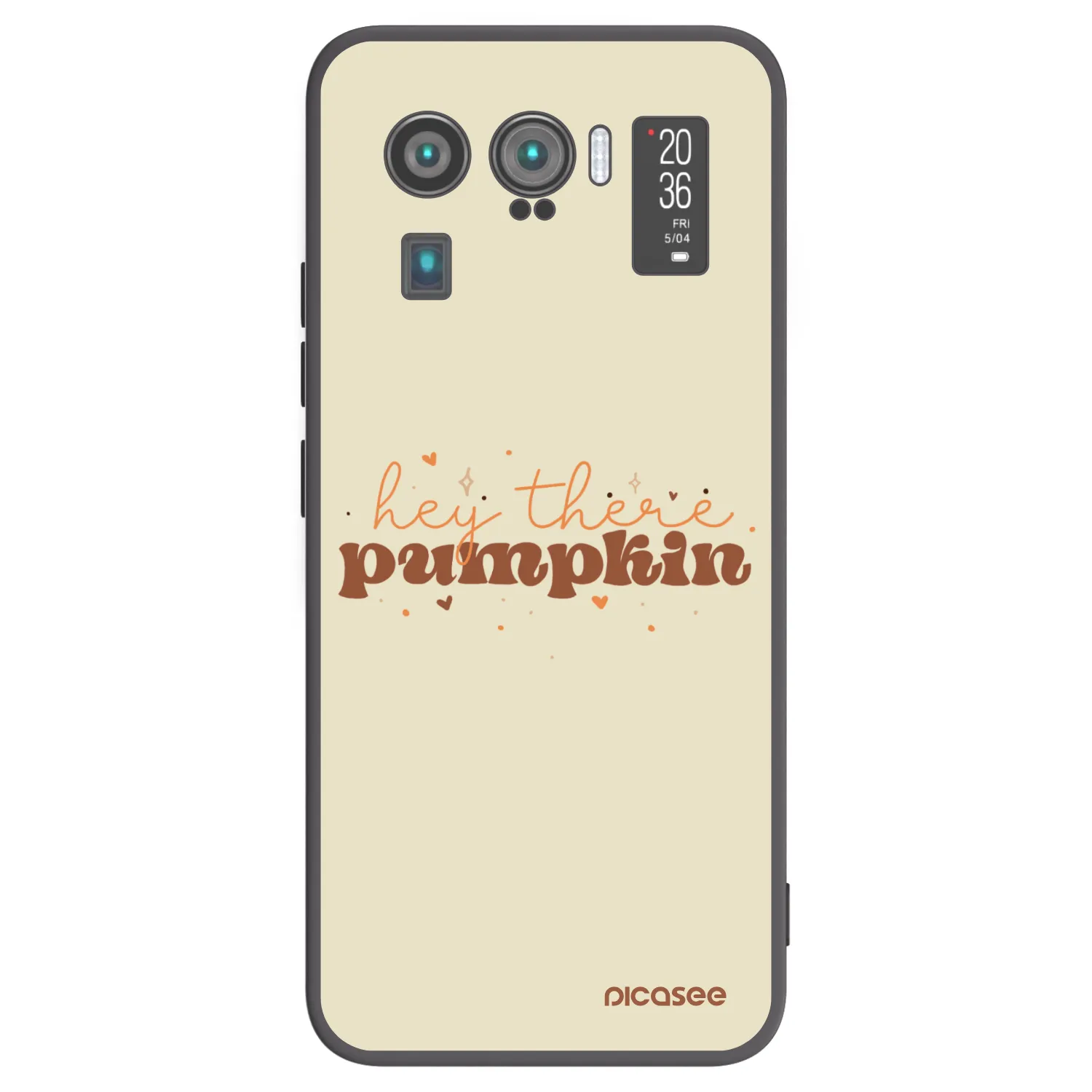 Picasee silikónový čierny obal pre Xiaomi Mi 11 Ultra - Hey there pumpkin