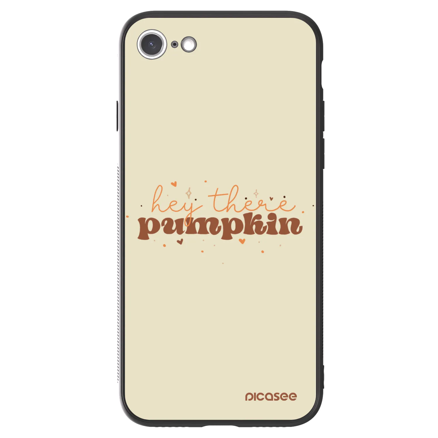 Picasee ULTIMATE CASE pro Apple iPhone SE 2020 - Hey there pumpkin