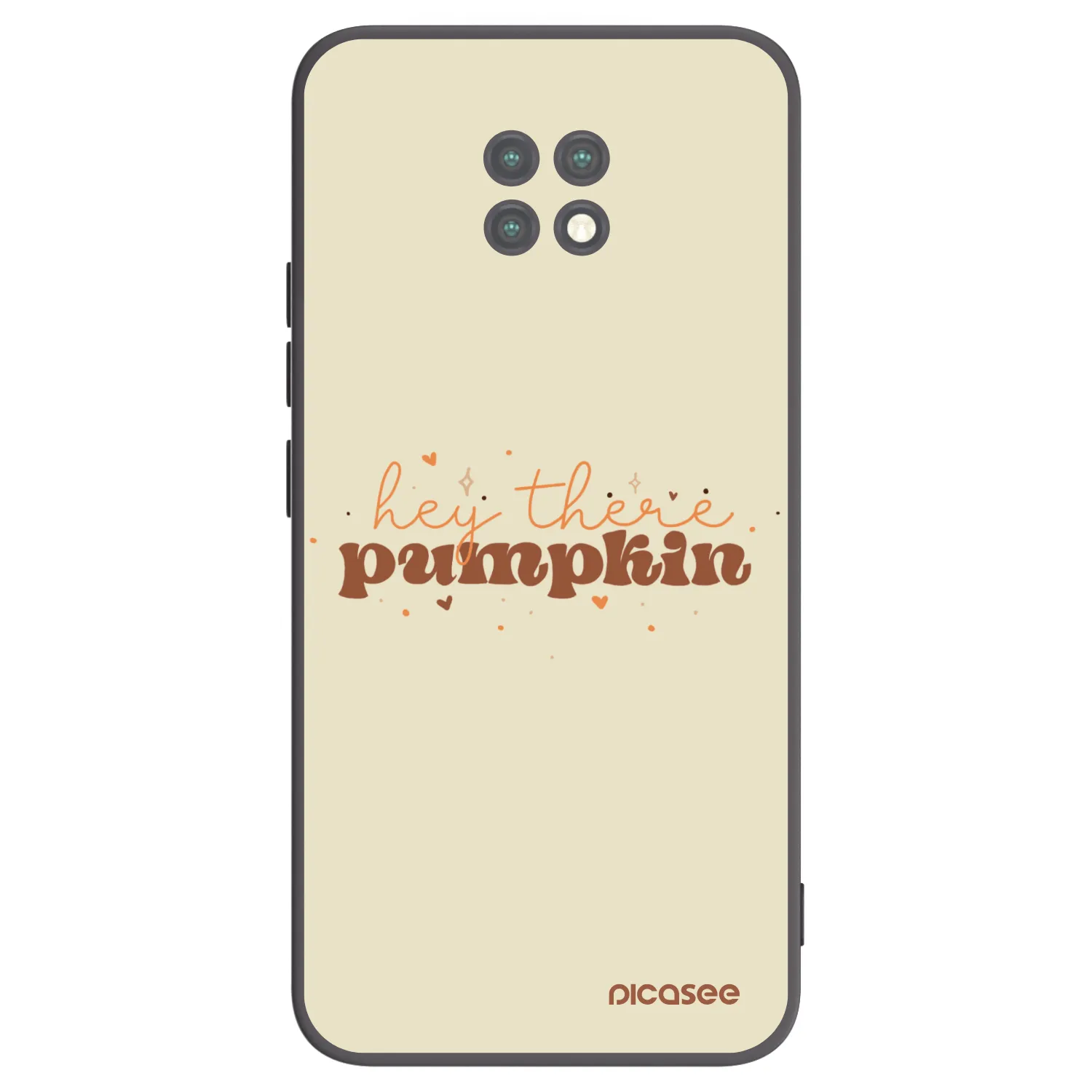 Picasee silikónový čierny obal pre Xiaomi Redmi Note 9T - Hey there pumpkin
