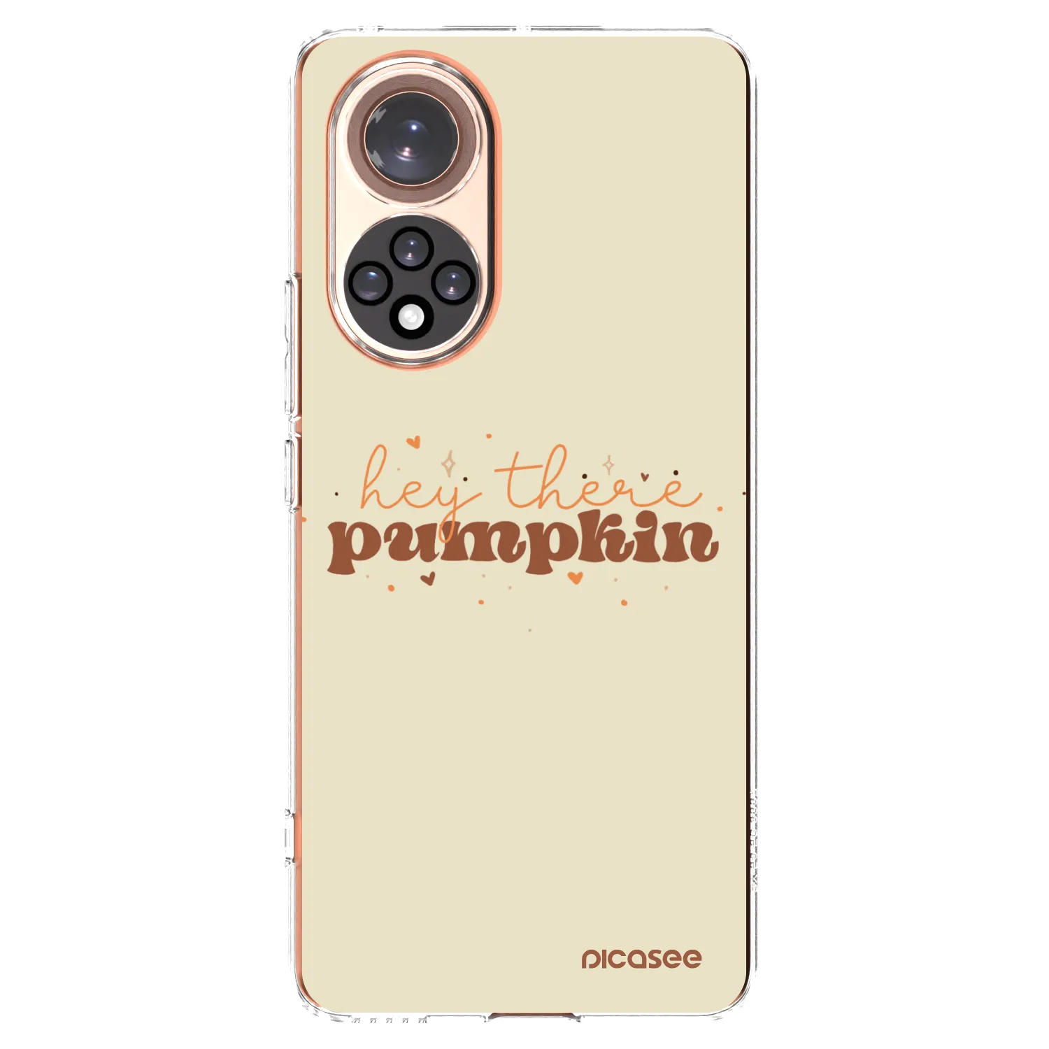 Picasee silikónový prehľadný obal pre Honor 50 5G - Hey there pumpkin