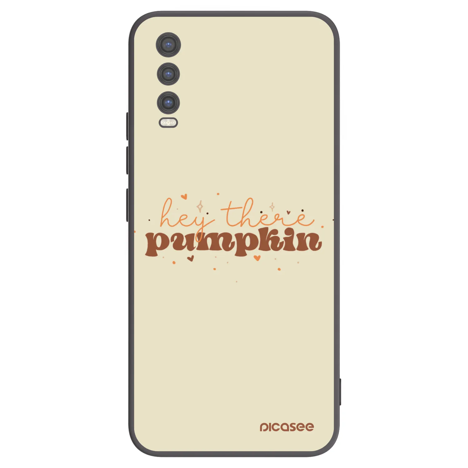 Picasee silikónový čierny obal pre Vivo Y20s - Hey there pumpkin