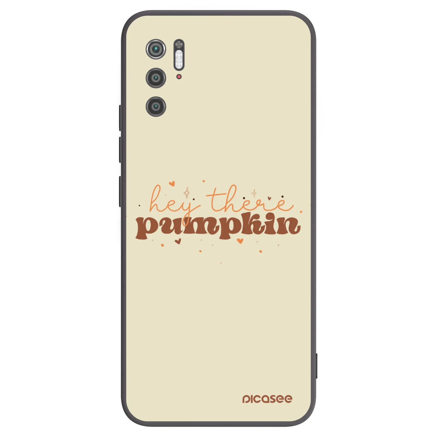 Picasee silikónový čierny obal pre Xiaomi Poco M3 Pro 5G - Hey there pumpkin