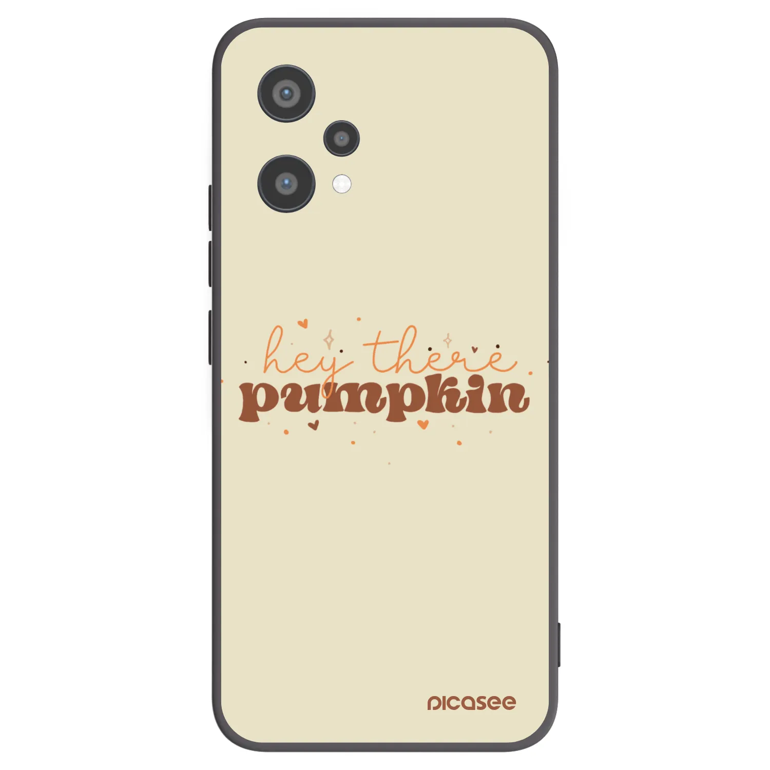 Picasee silikónový čierny obal pre Realme 9 Pro 5G - Hey there pumpkin