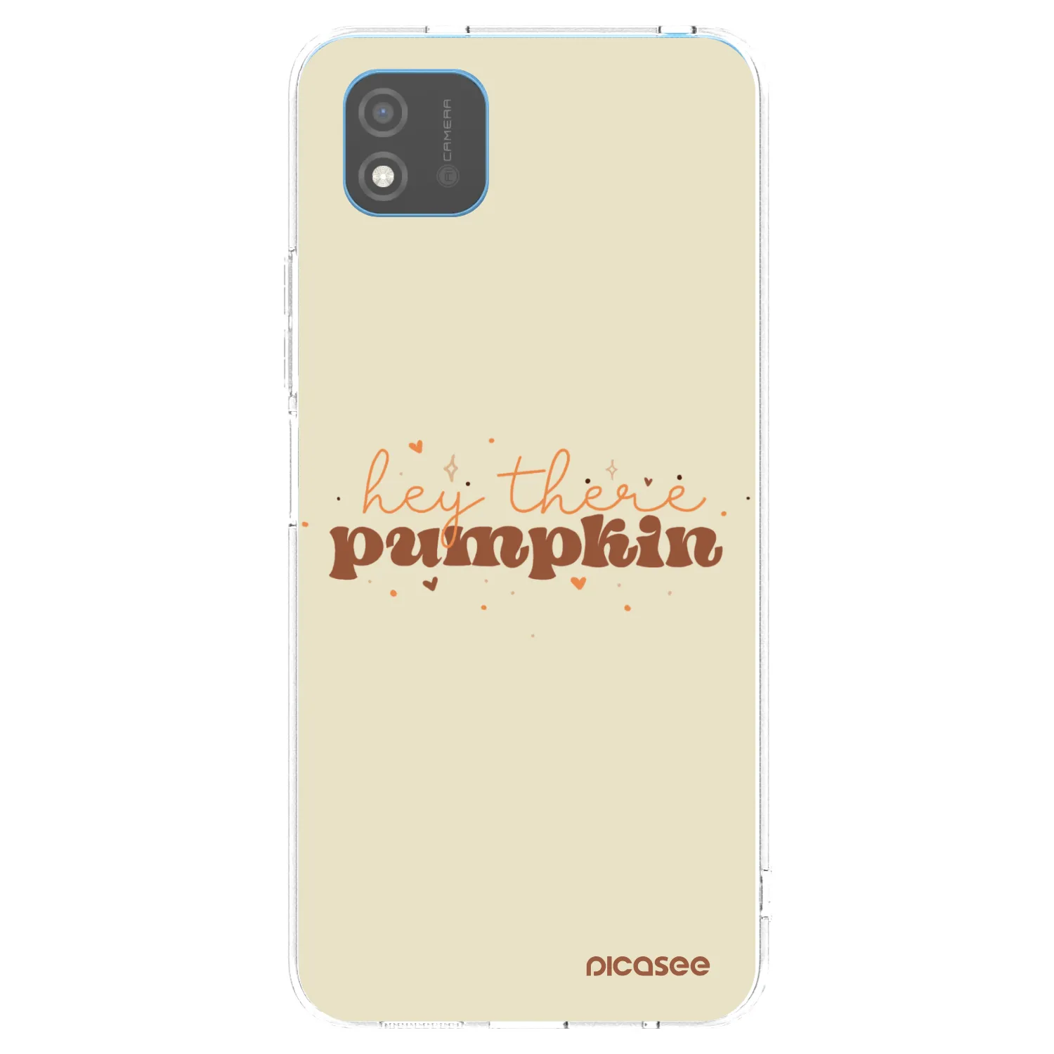 Picasee silikónový prehľadný obal pre Realme C11 (2021) - Hey there pumpkin