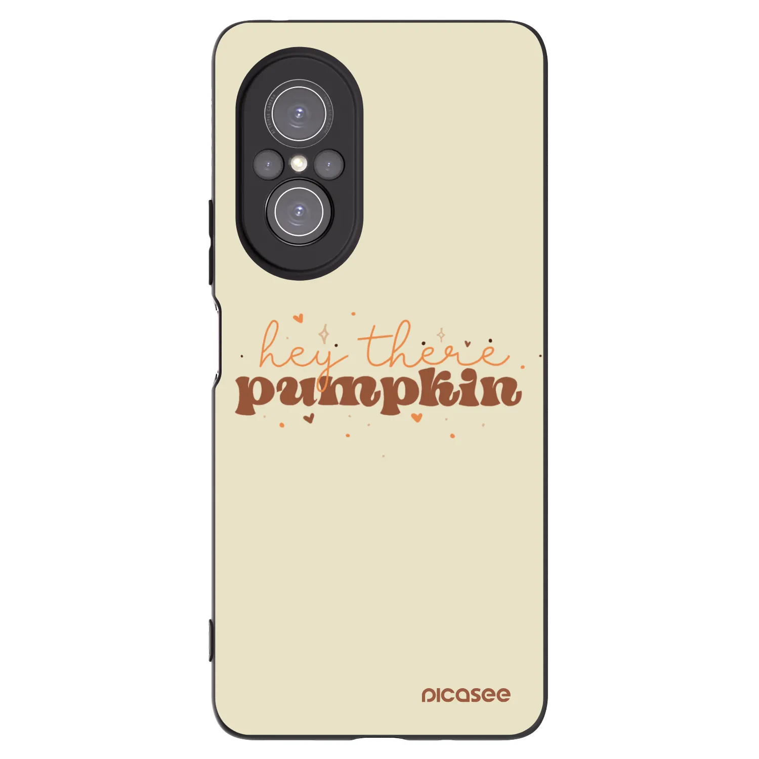 Picasee silikónový čierny obal pre Huawei Nova 9 SE - Hey there pumpkin