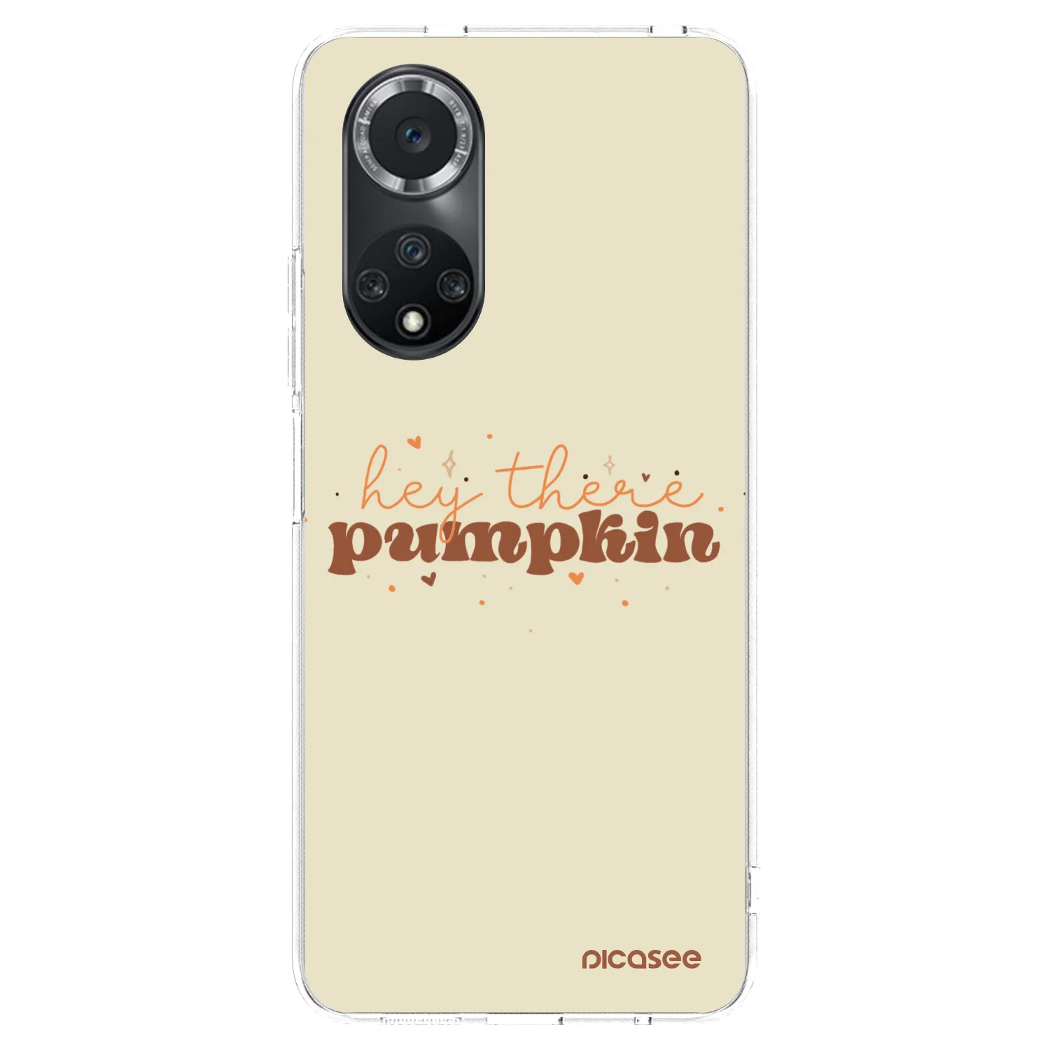 Picasee silikónový prehľadný obal pre Huawei Nova 9 SE - Hey there pumpkin
