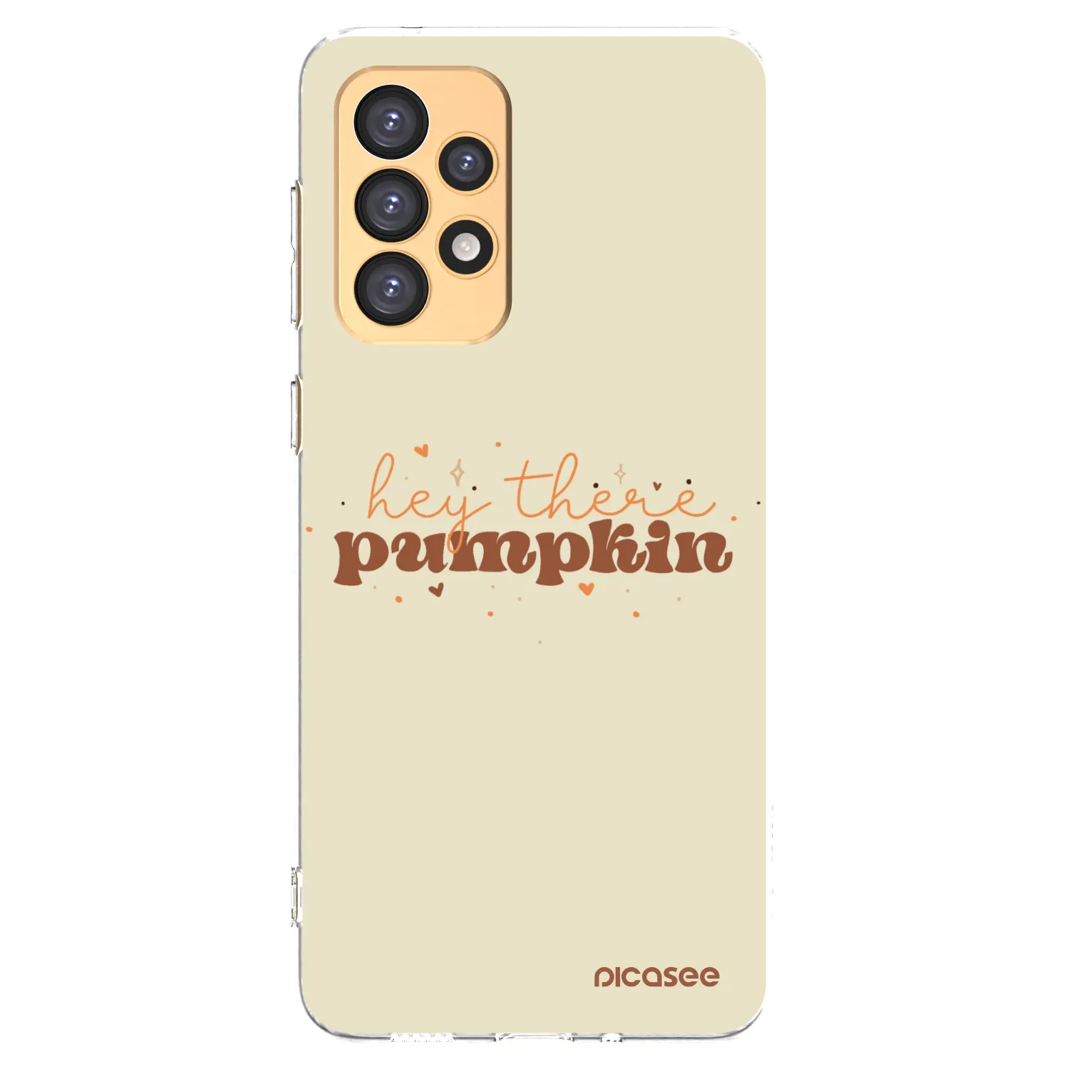 Picasee silikónový prehľadný obal pre Samsung Galaxy A33 5G A336 - Hey there pumpkin
