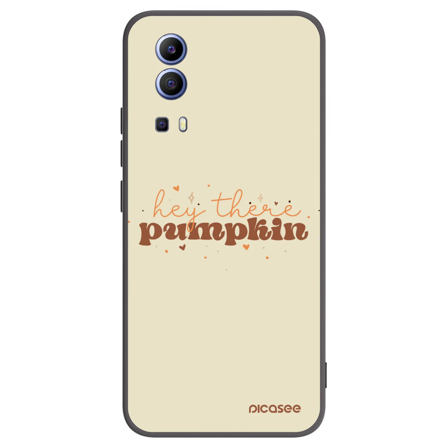 Picasee silikónový čierny obal pre Vivo Y52 5G - Hey there pumpkin