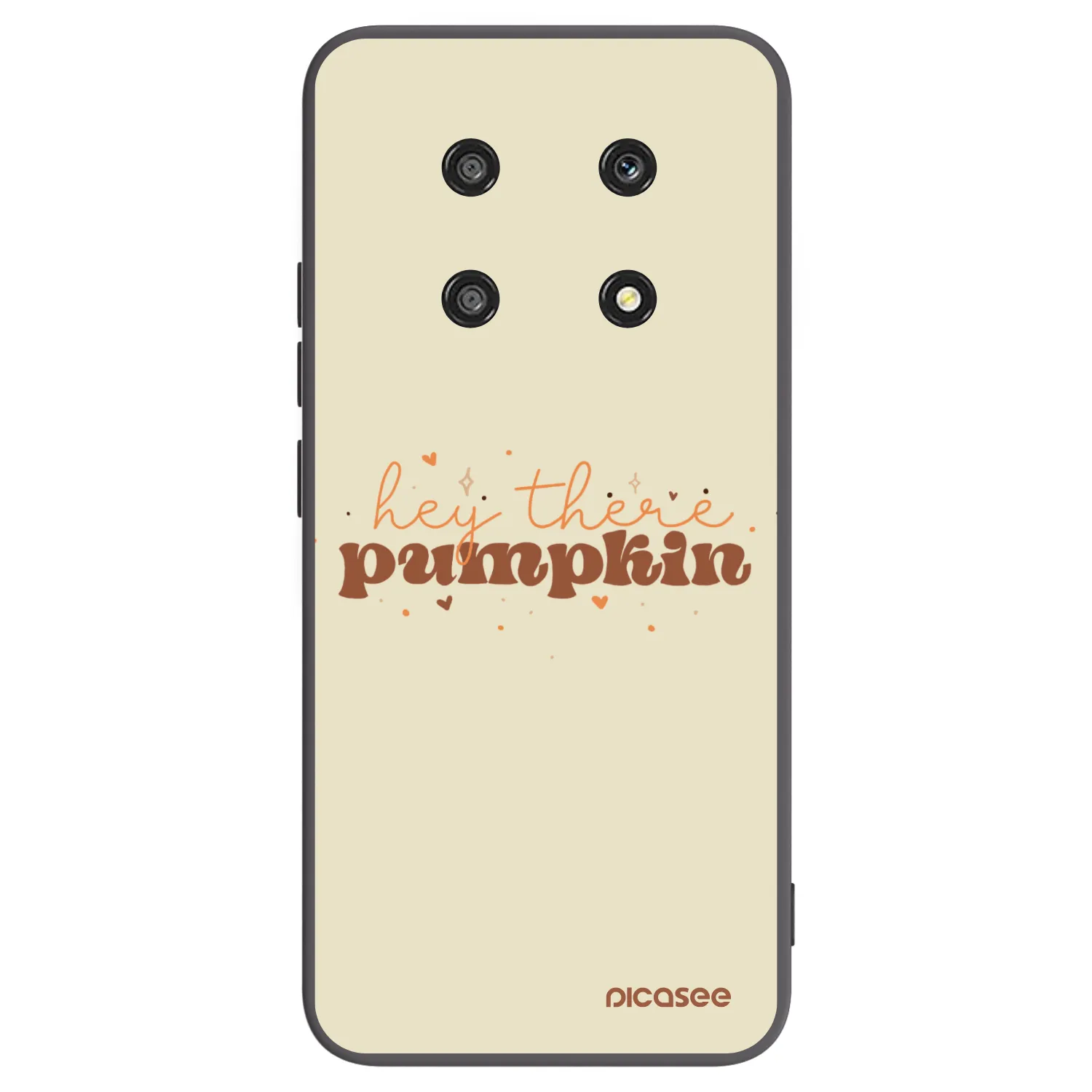 Picasee silikónový čierny obal pre Honor Magic4 Lite 5G - Hey there pumpkin