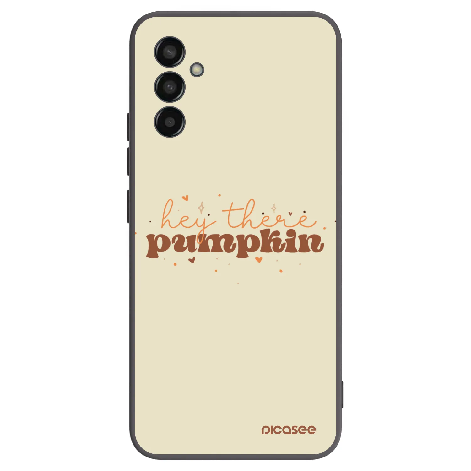 Picasee silikónový čierny obal pre Samsung Galaxy M13 M135F - Hey there pumpkin