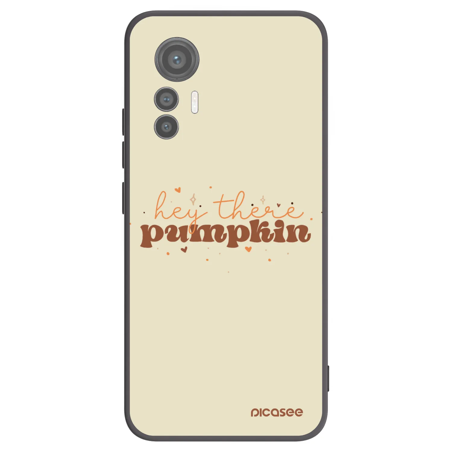Picasee silikónový čierny obal pre Xiaomi 12 Lite - Hey there pumpkin