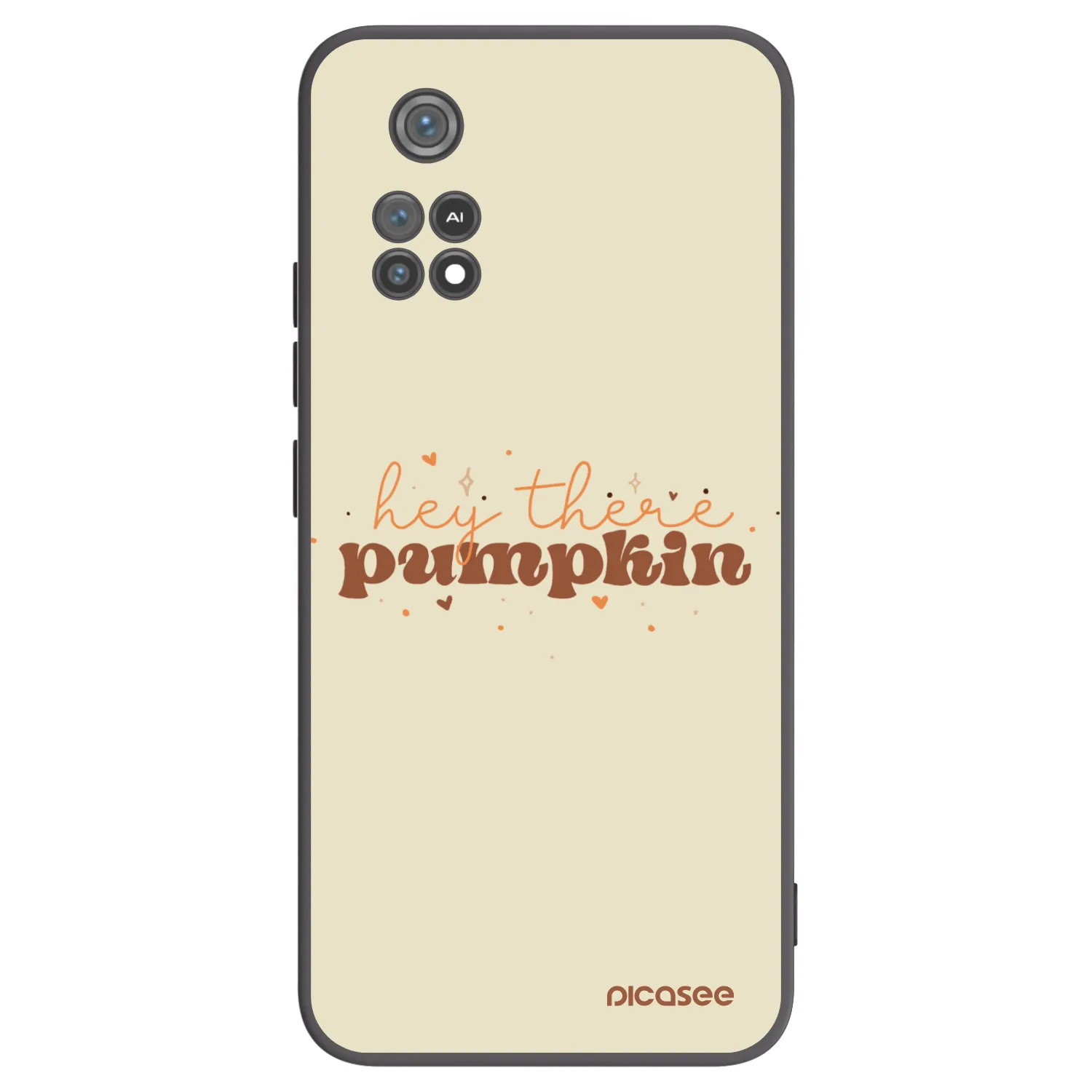 Picasee silikónový čierny obal pre Xiaomi Poco M4 Pro - Hey there pumpkin