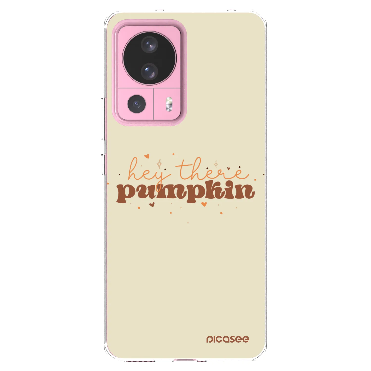 Picasee silikónový prehľadný obal pre Xiaomi 13 Lite - Hey there pumpkin