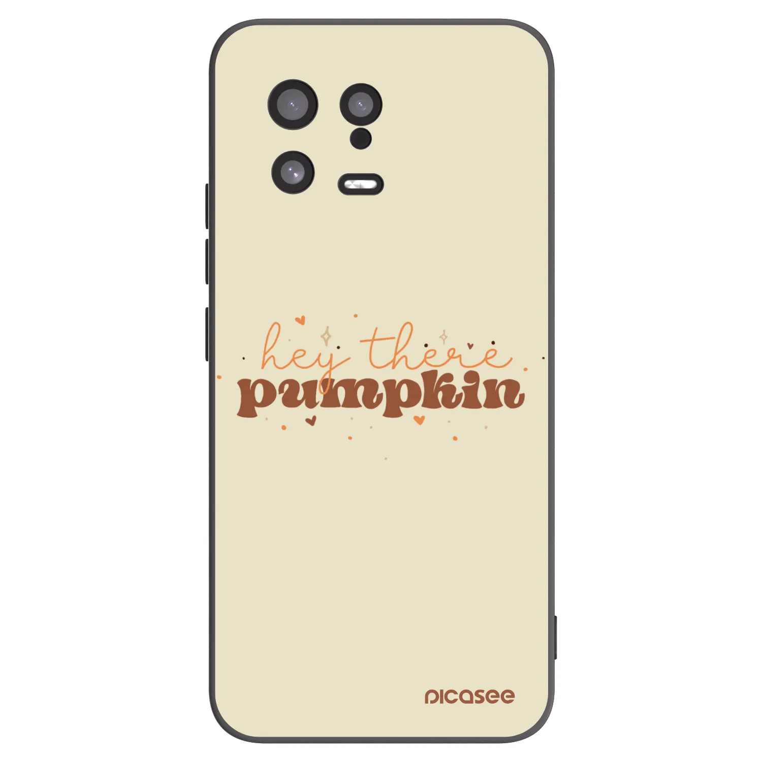 Picasee silikónový čierny obal pre Xiaomi 13 - Hey there pumpkin