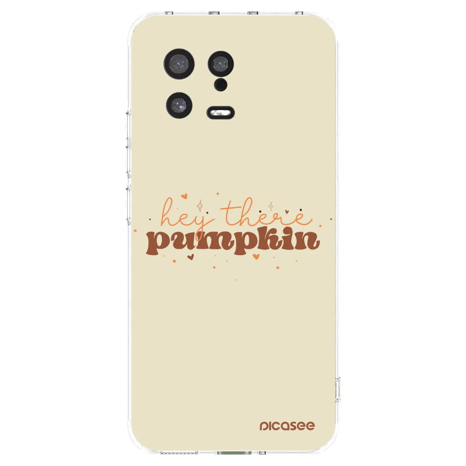 Picasee silikónový prehľadný obal pre Xiaomi 13 - Hey there pumpkin