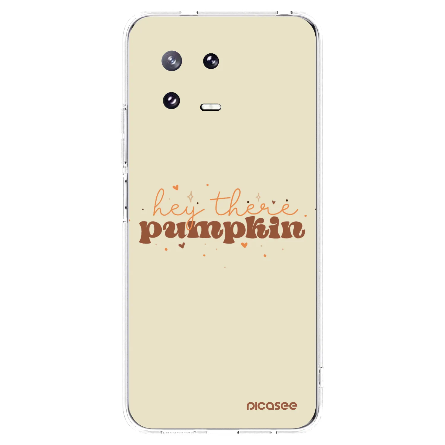 Picasee silikónový prehľadný obal pre Xiaomi 13 Pro - Hey there pumpkin
