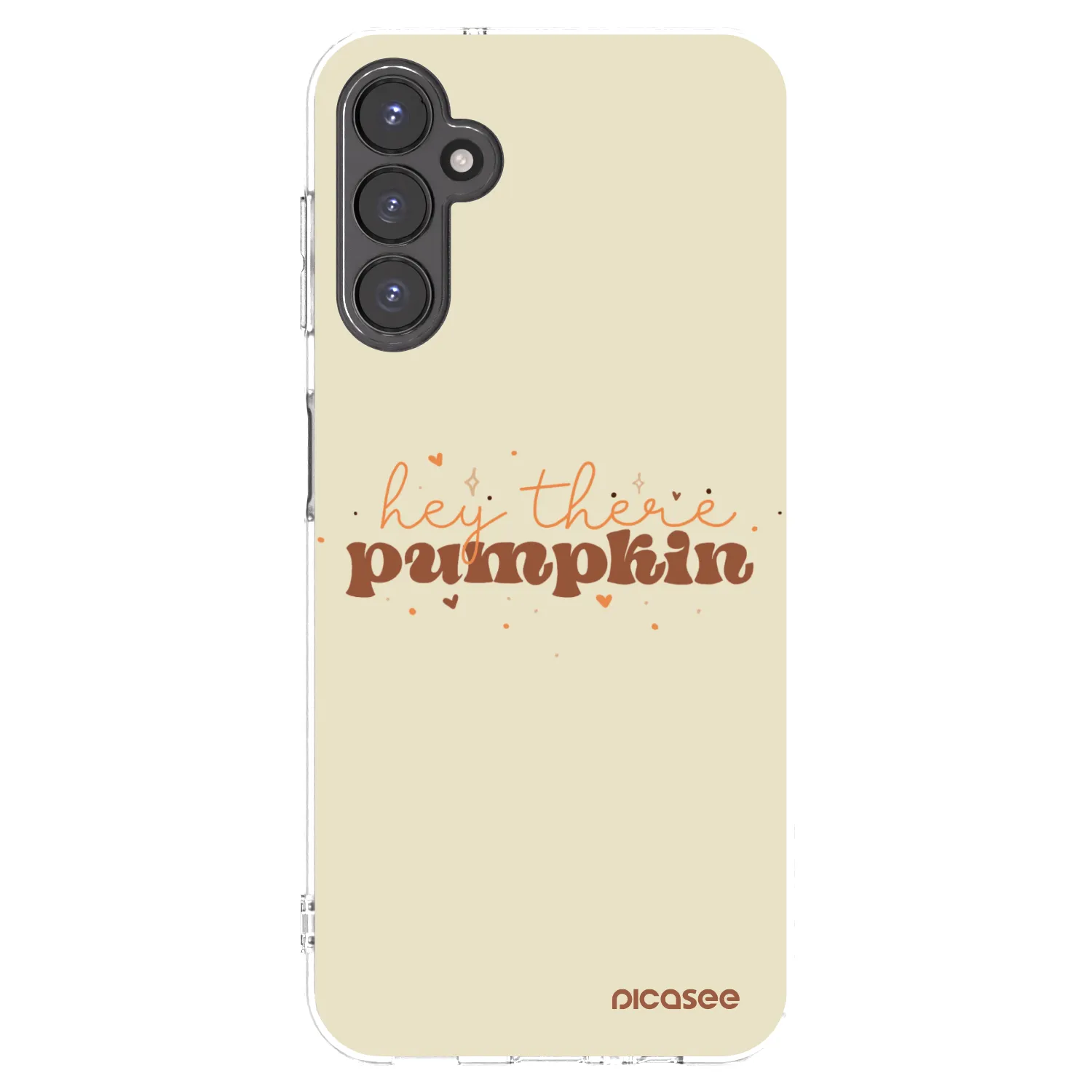 Picasee silikónový prehľadný obal pre Samsung Galaxy A14 5G A146P - Hey there pumpkin